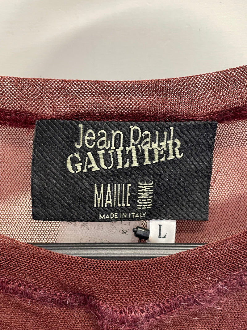 Jean Paul Gaultier/LS Cut & Sew/L/BRD/