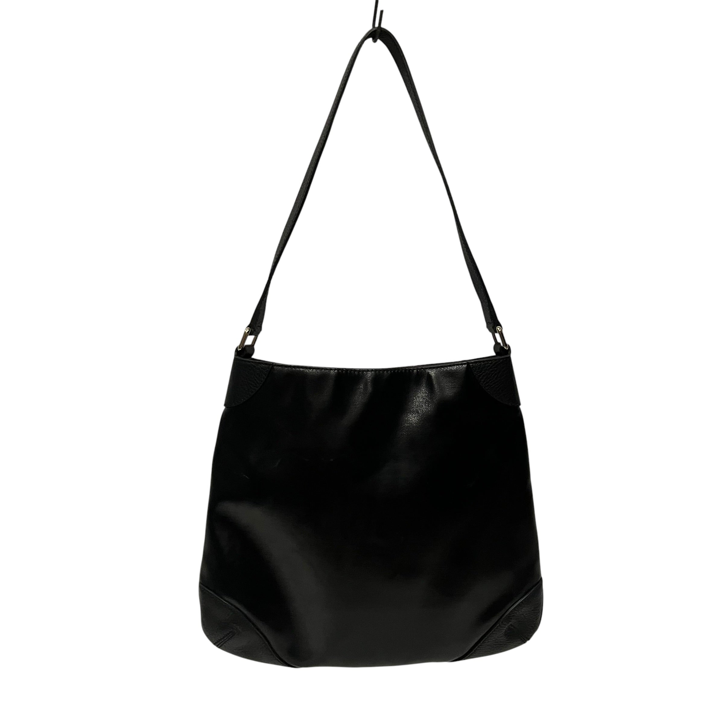 GUCCI/Bag/BLK/patent canvas shoulder bag view 2