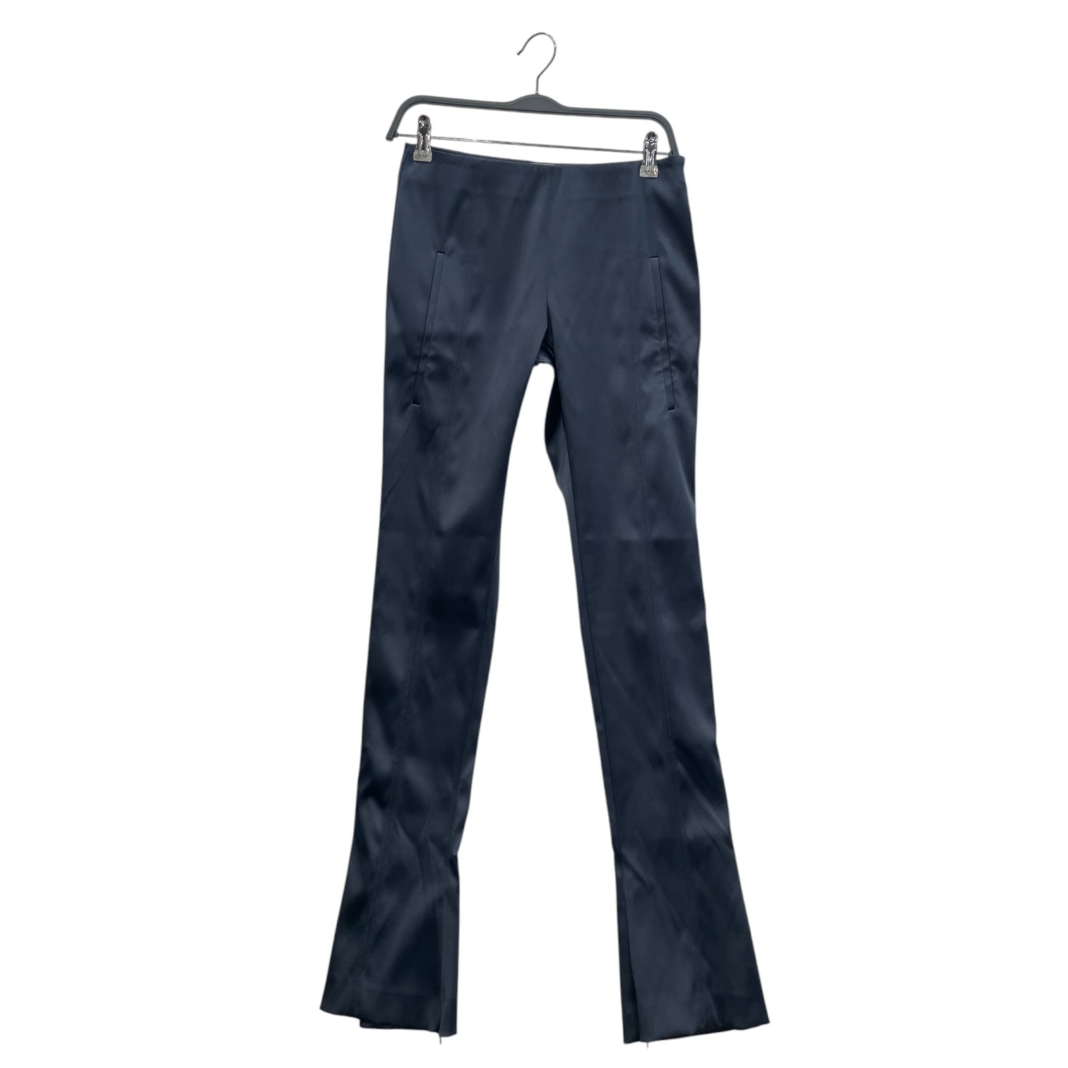 OFF-WHITE/Bootcut Pants/40/Polyester/NVY/OFF-WHITE FORMAL FLARE PANT view 1