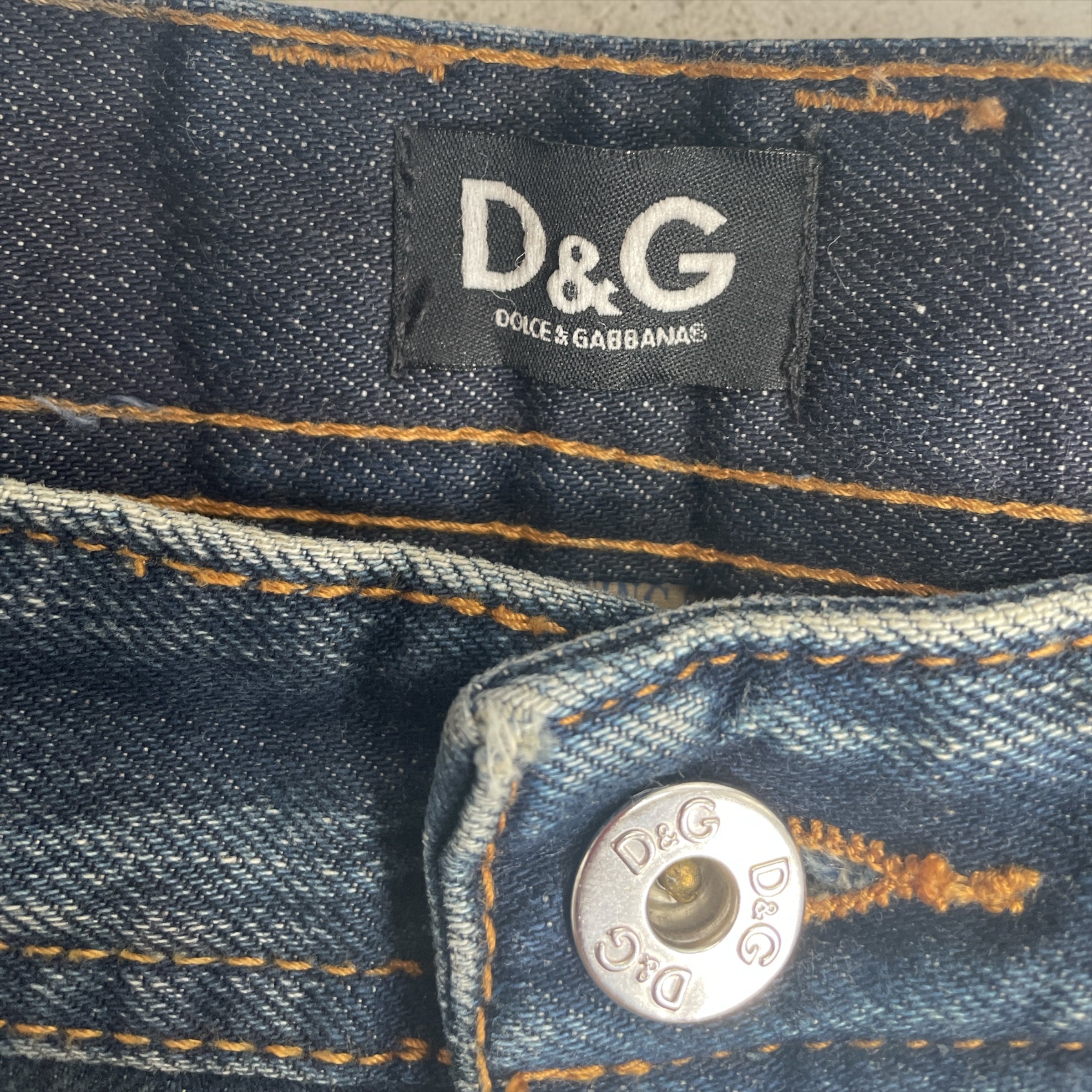 DOLCE&GABBANA/Pants/36/Denim/IDG/HALF WAXED DENIM view 3