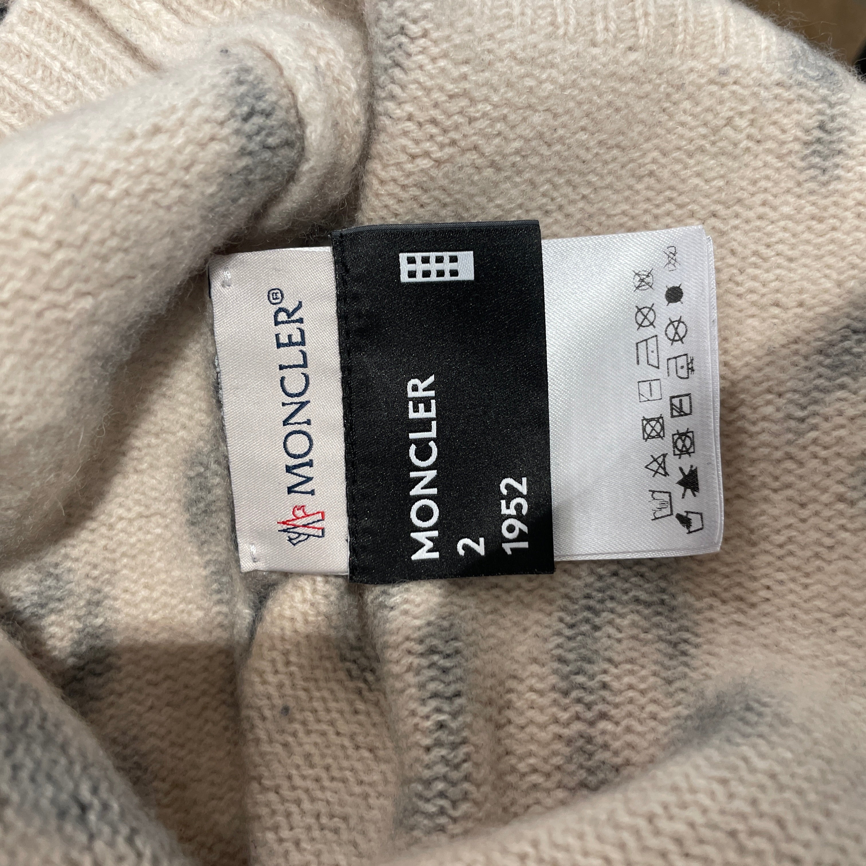 MONCLER/Sweater/M/Cotton/WHT/animal print view 4