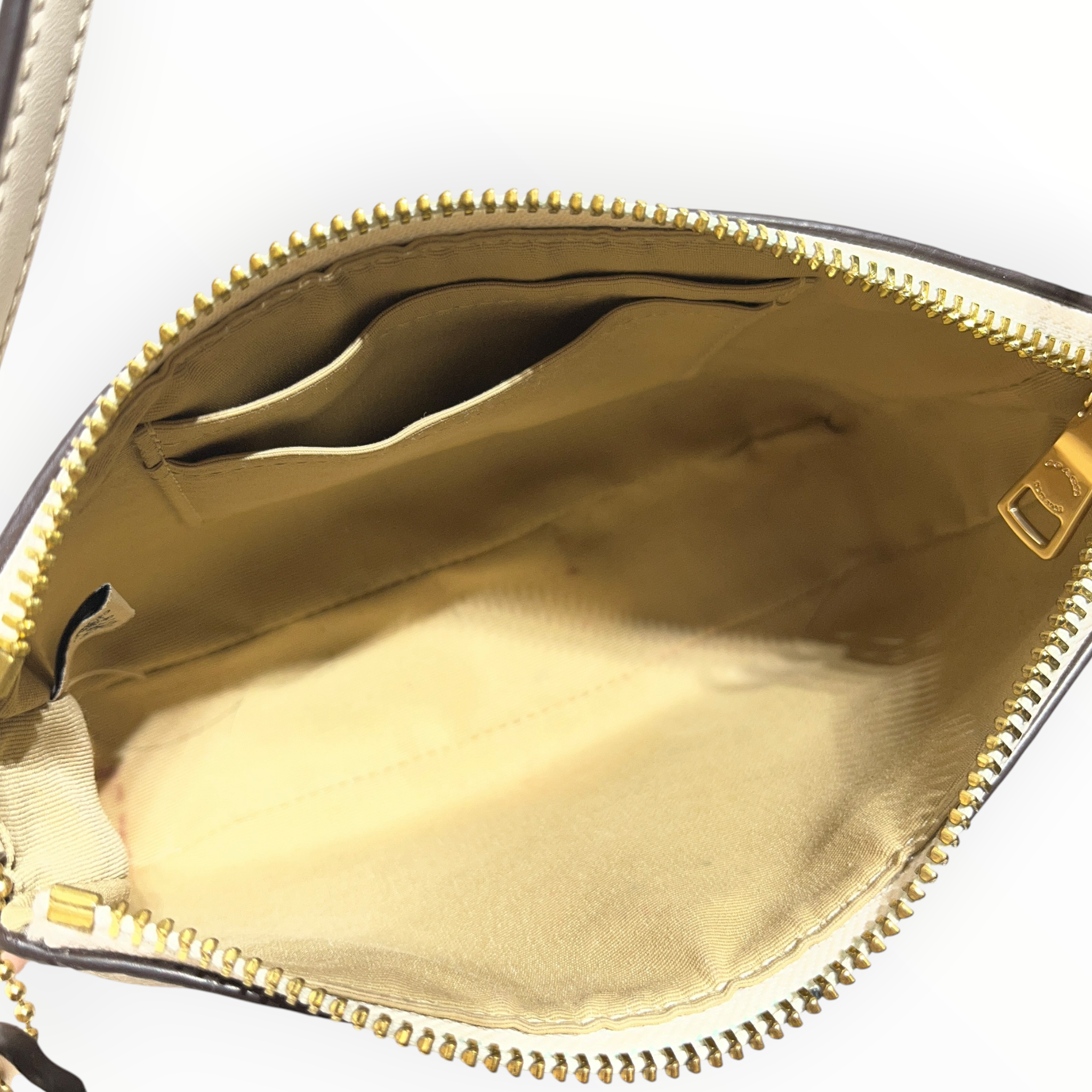 COACH/Hand Bag/All Over Print/Leather/CRM/STRAWBERRY LOGO view 4