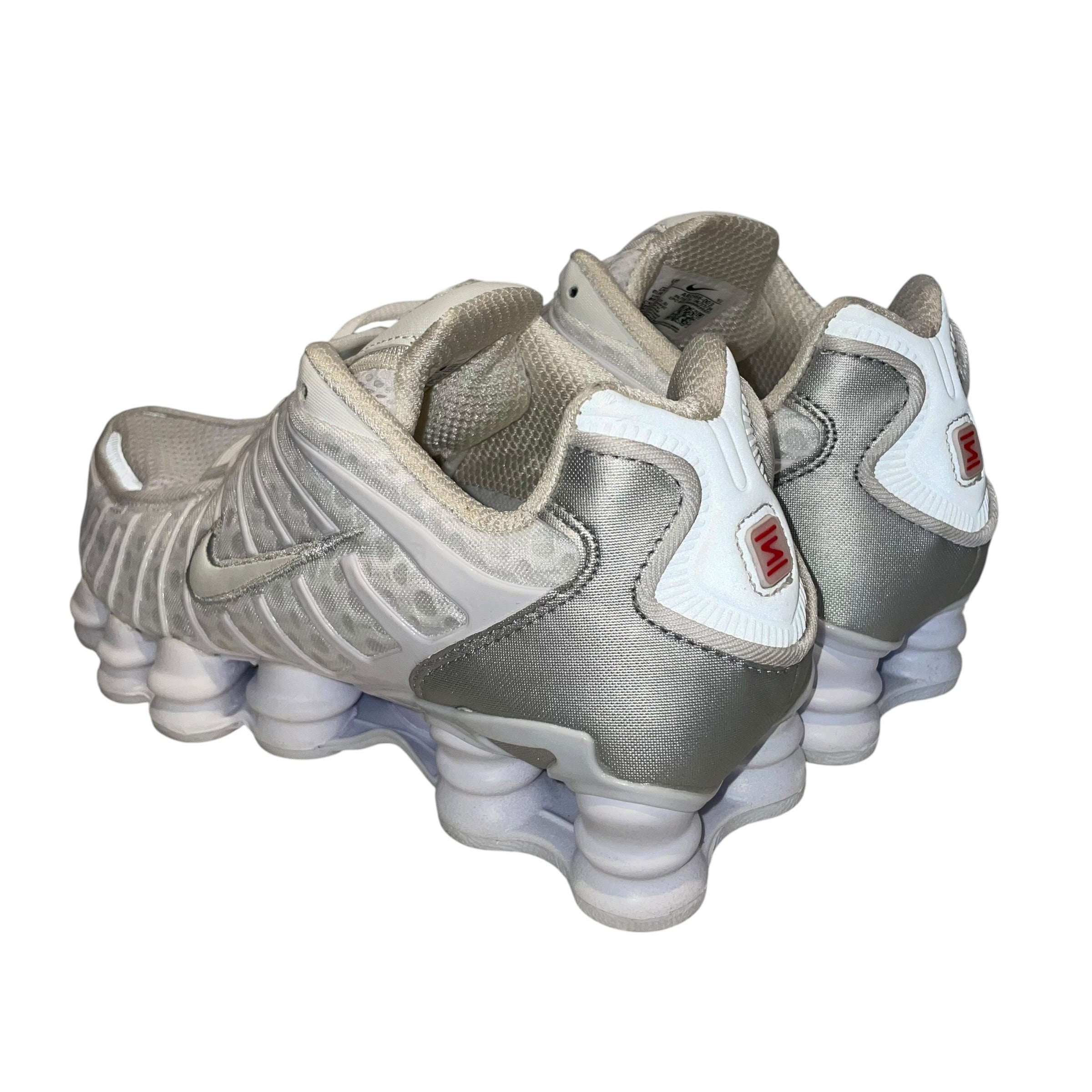 NIKE/Low-Sneakers/US 7/WHT/NIKE SHOX ALL WHITE view 2