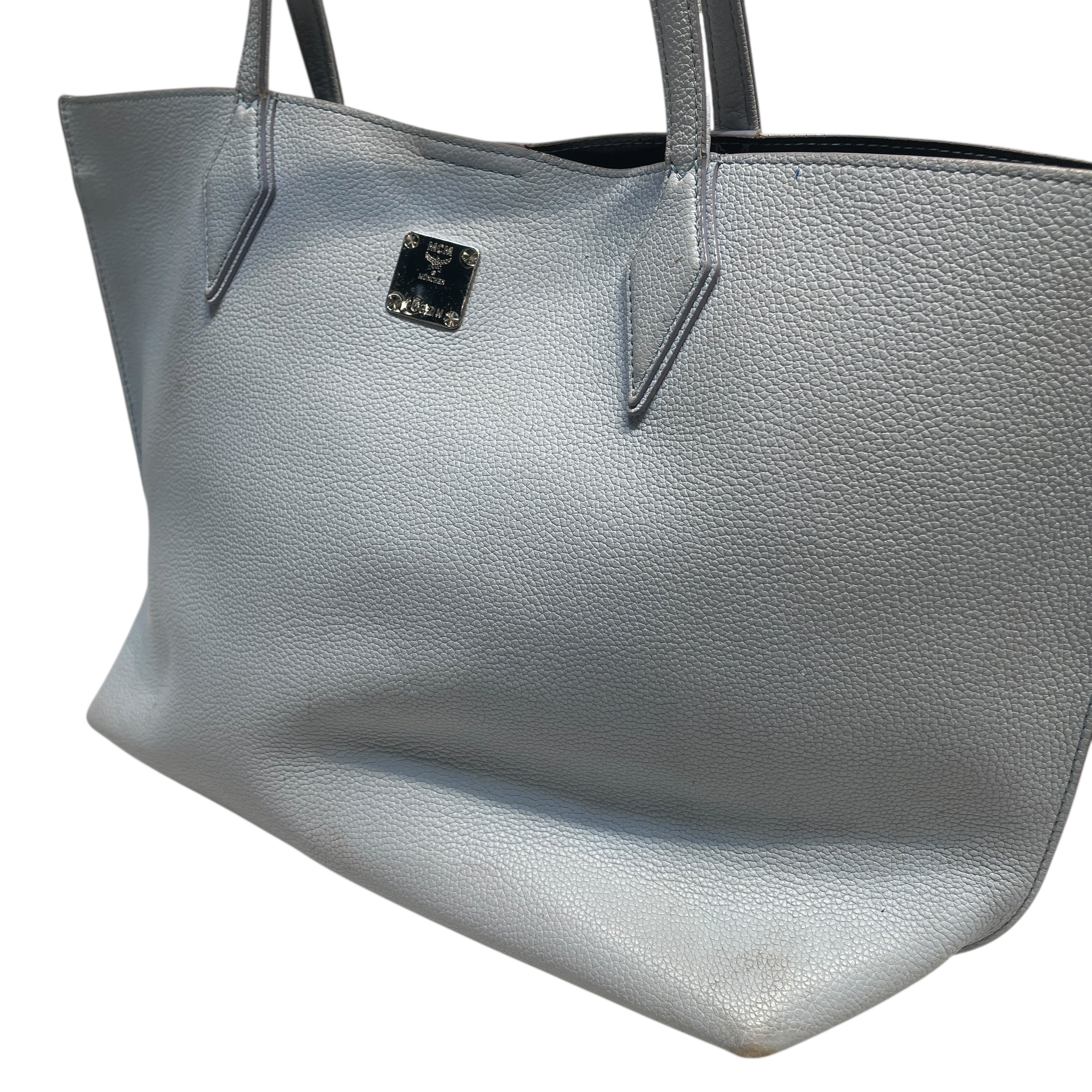 MCM/Tote Bag/Leather/BLU/ view 6