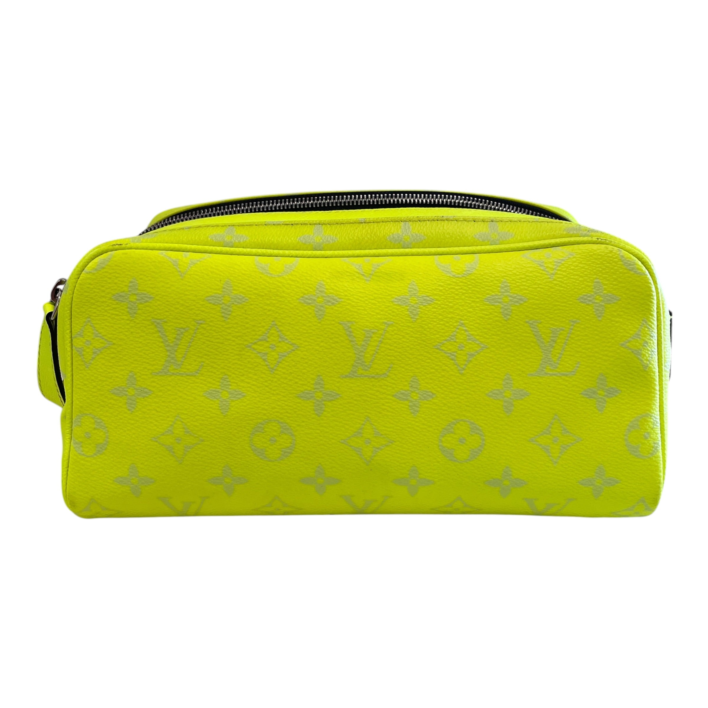 LOUIS VUITTON/Pouch/All Over Print/YEL/3QDQ4GC/NEON YELLOW view 2