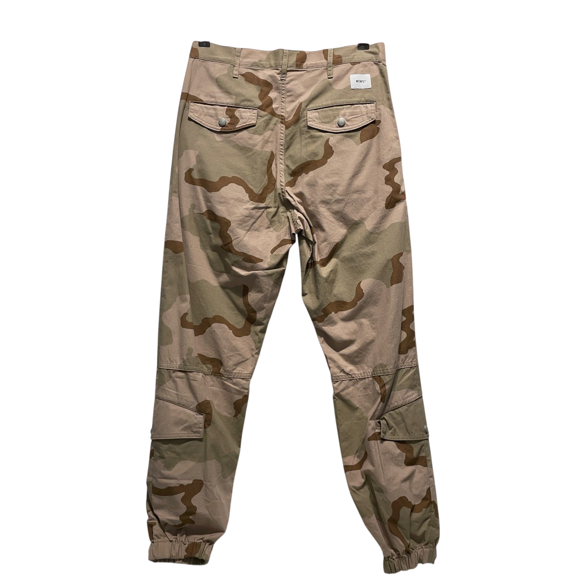 w)taps/Straight Pants/1/Cotton/CML/Camouflage/ view 2