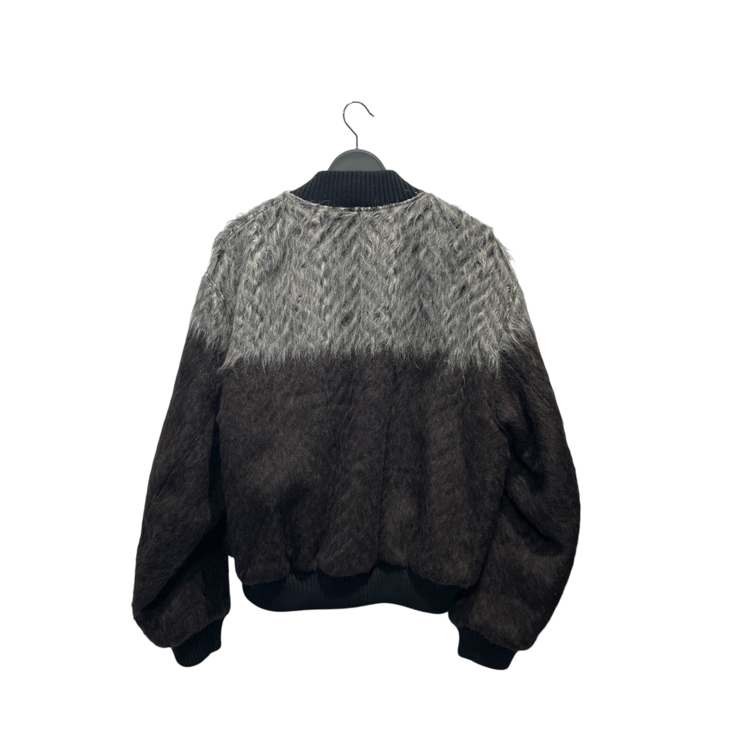 DRIES VAN NOTEN/Jacket/L/Mohair/MLT/Border/Verso Tris M.W. Jacket view 2