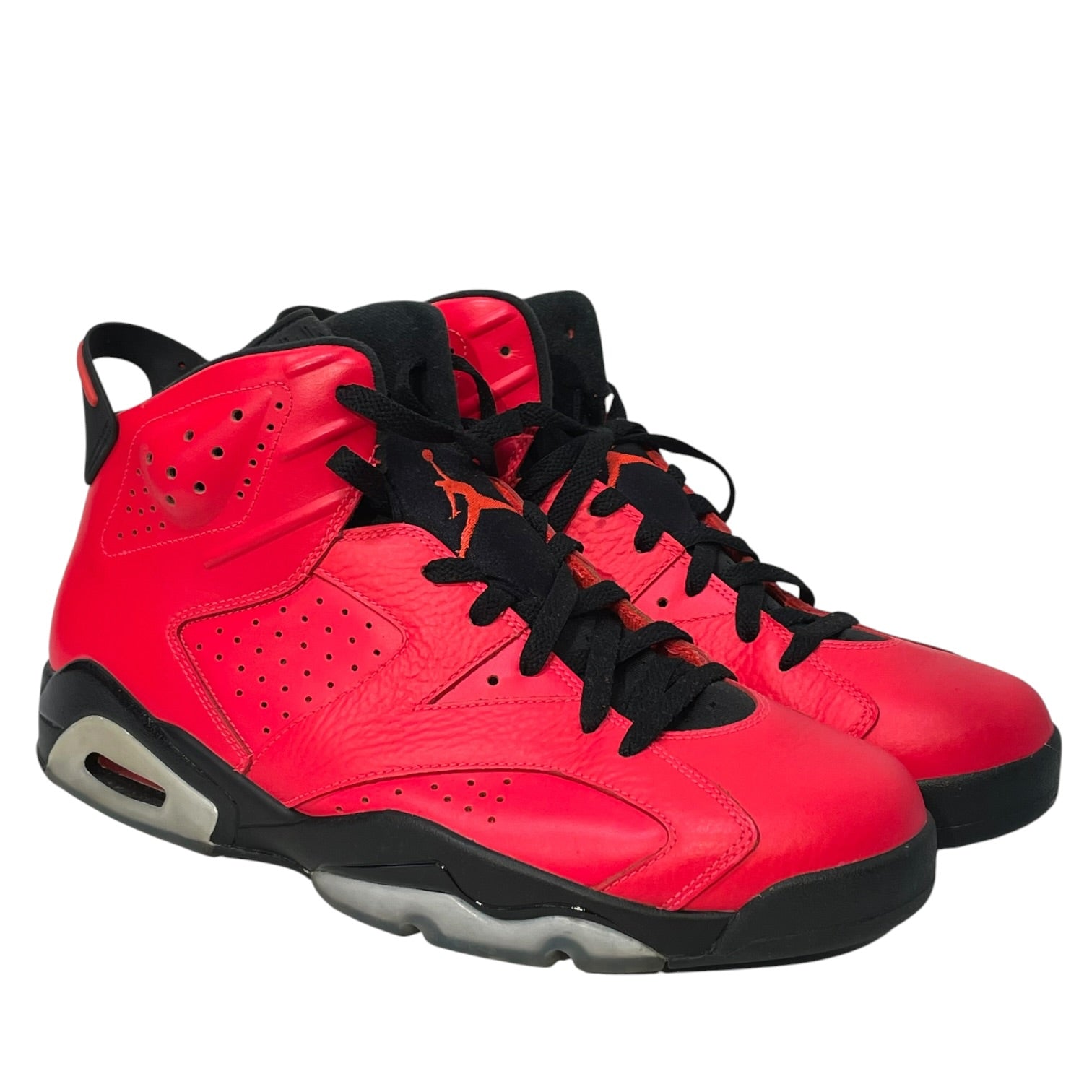 NIKE/AIR JORDAN 6 RETRO/Hi-Sneakers/US 12/Leather/RED/384664-623 view 1
