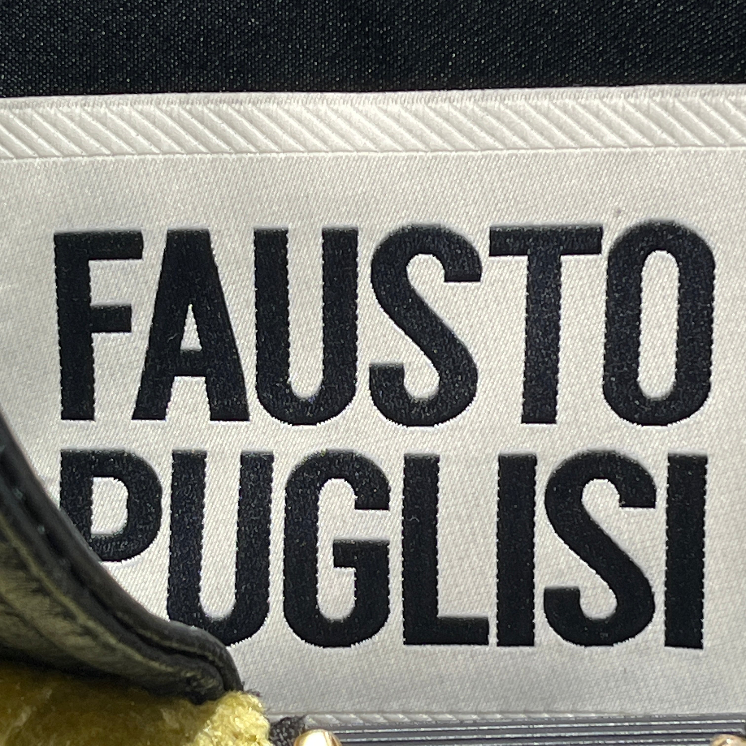 FAUSTO PUGLISI/Jacket/M/Velour/YLW/QUILTED DOUBLE ZIP BOMBER view 3