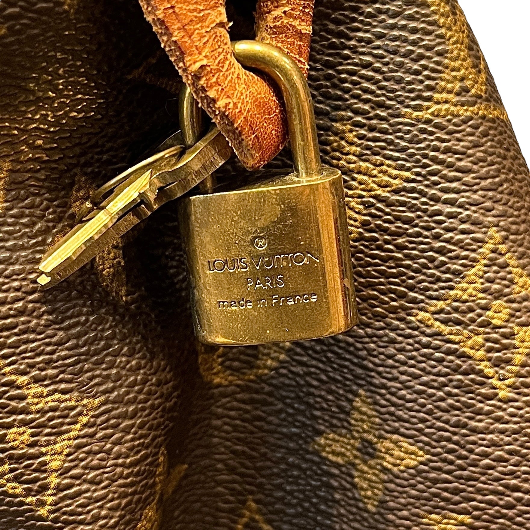 LOUIS VUITTON/Hand Bag/Monogram/Leather/BRW/SPEEDY 40 view 6