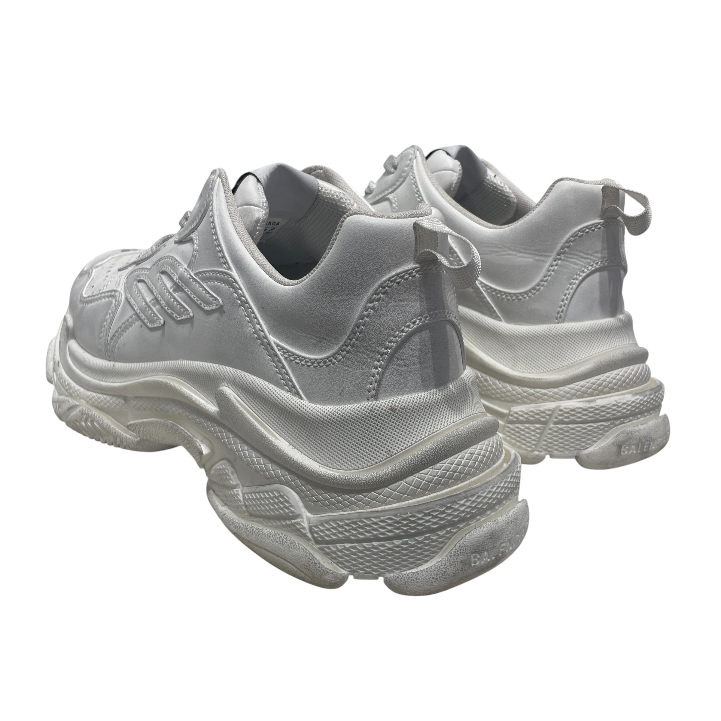 BALENCIAGA/Hi-Sneakers/EU 46/Acrylic/WHT/ view 2