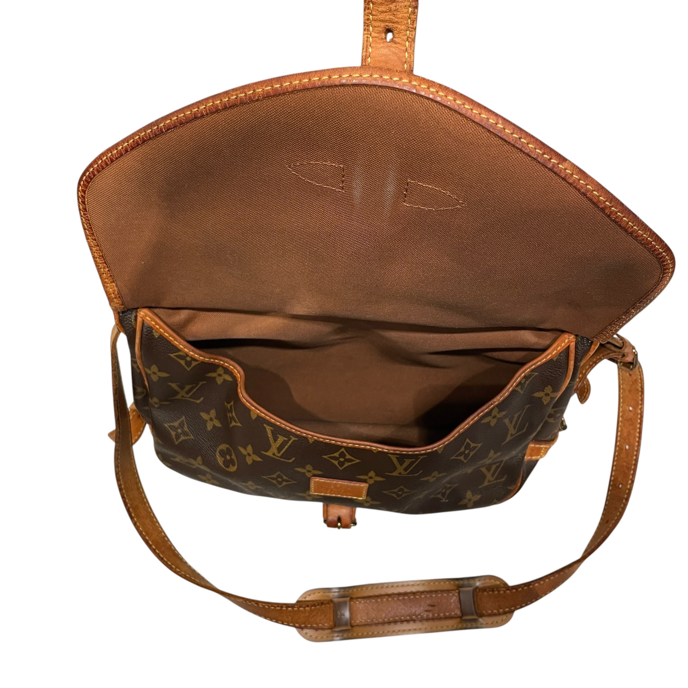 LOUIS VUITTON/Bag/Leather/BRW/SATCHEL view 5