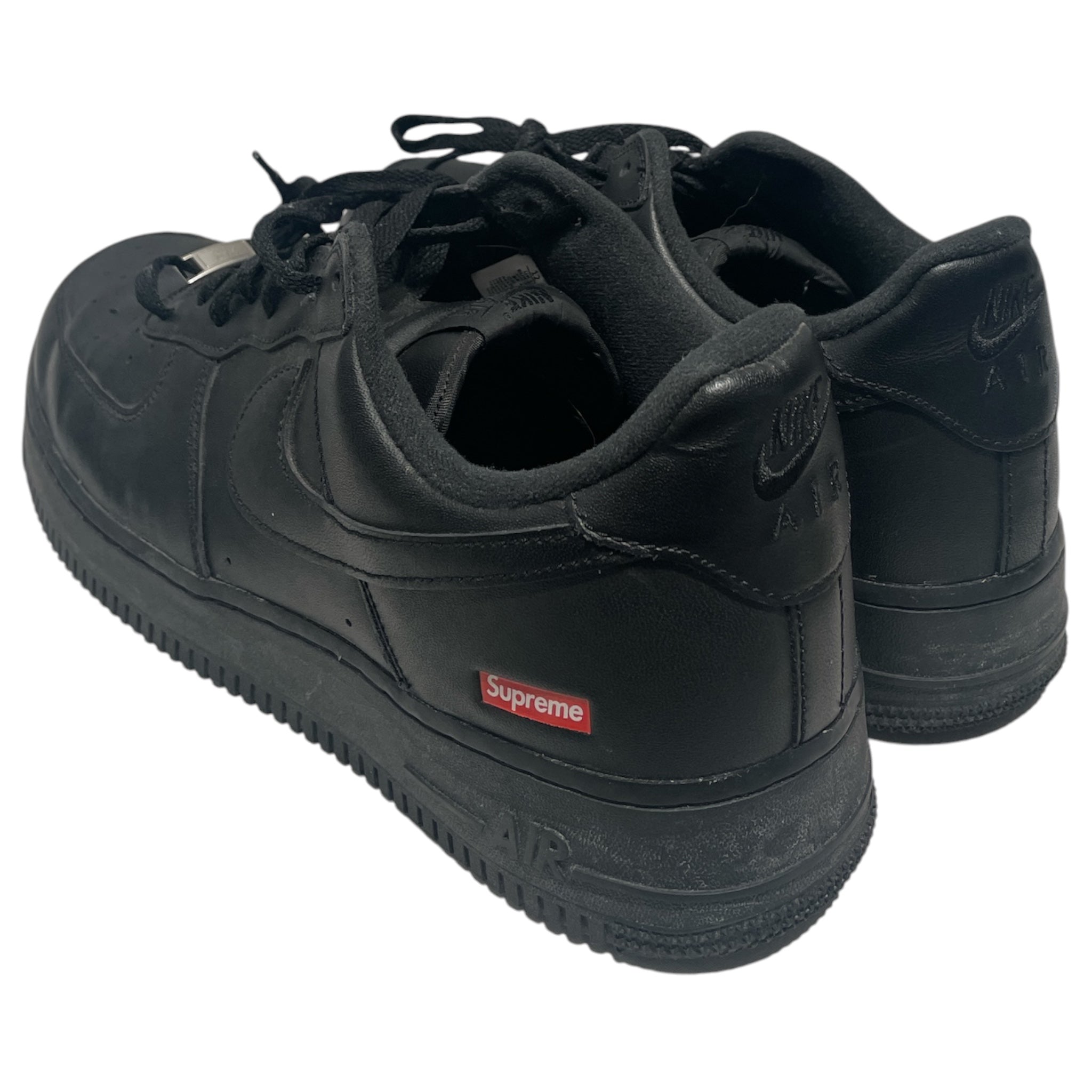 Supreme/Low-Sneakers/US 12/BLK/af1 low view 2