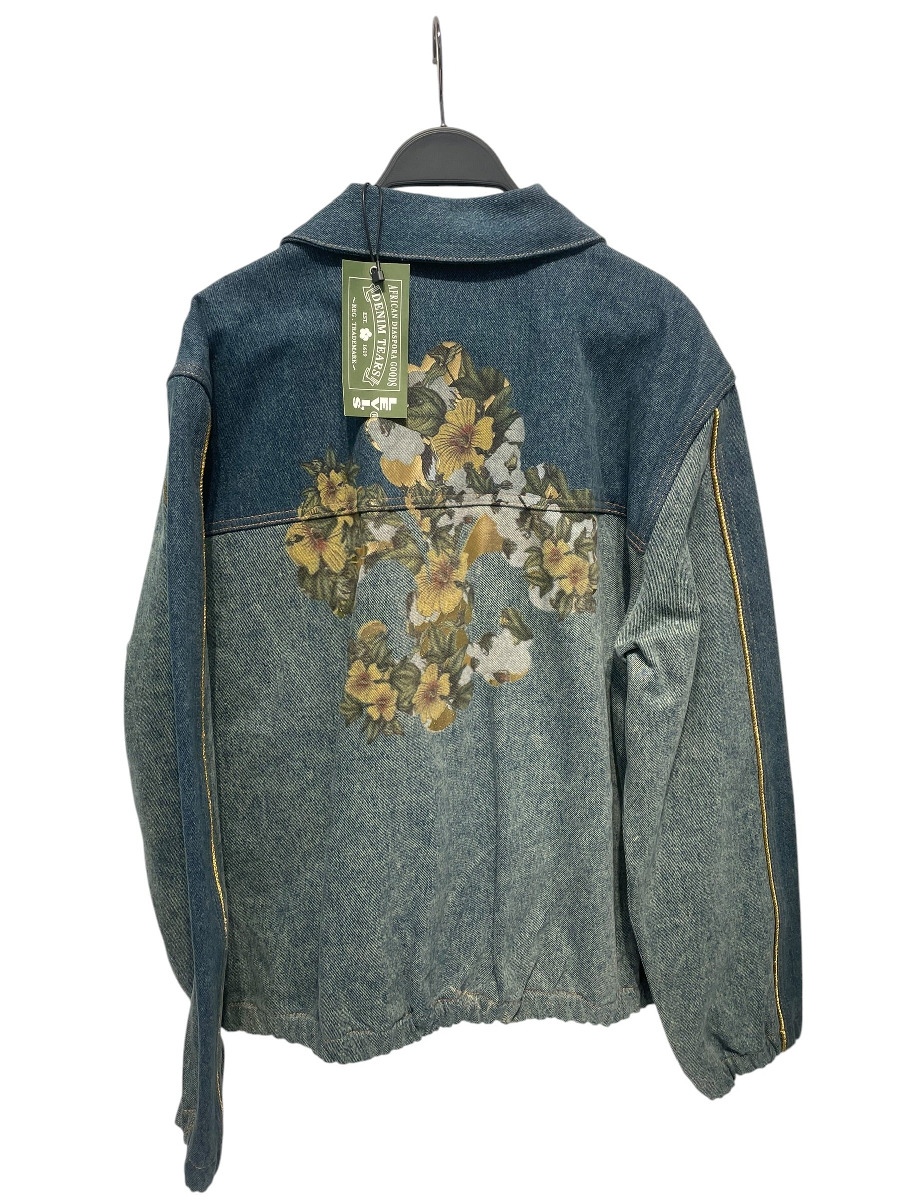 DENIM TEARS/Denim Jkt/L/Denim/IDG/2 TONE DENIM JKT NWT view 2