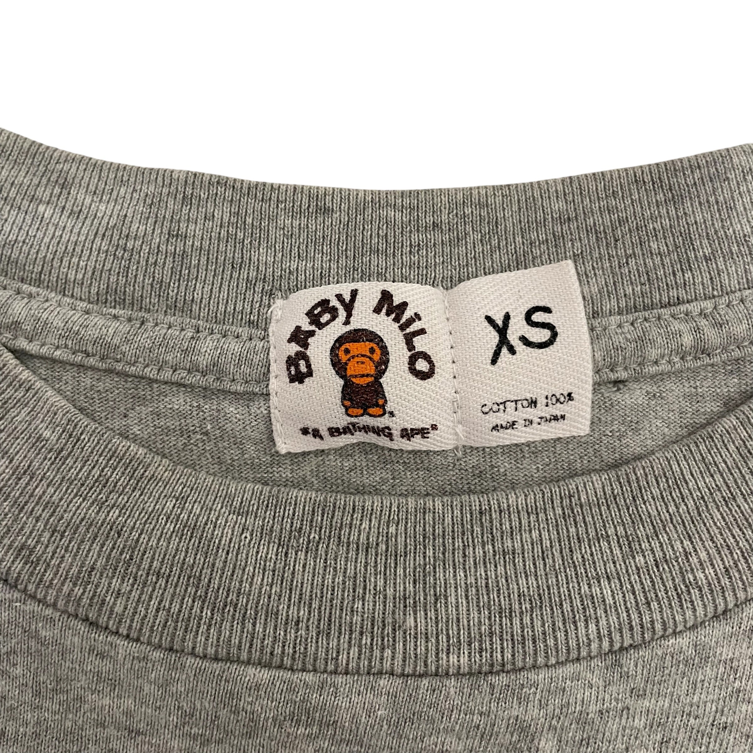 A BATHING APE/T-Shirt/XS/Graphic/Cotton/WHT/ view 4