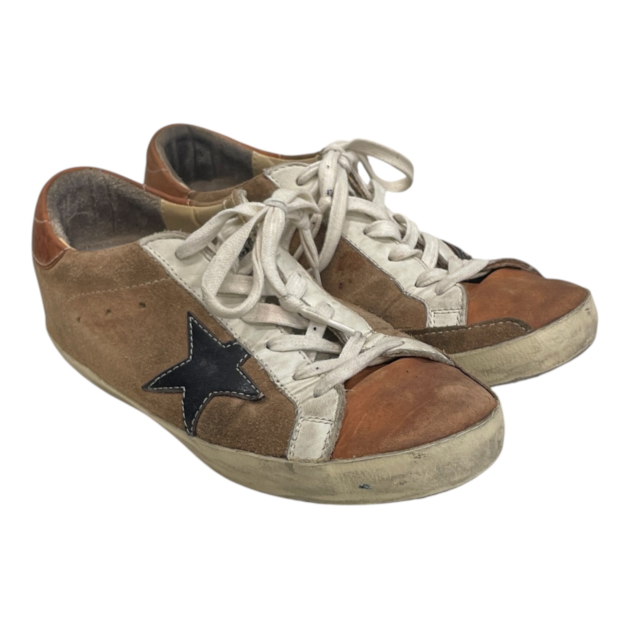 GOLDEN GOOSE/Hi-Sneakers/EU 38/Suede/CML/ view 1