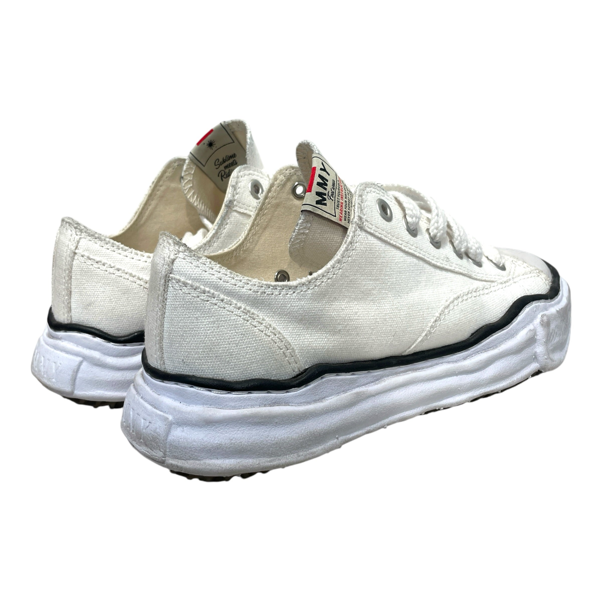 MIHARA YASUHIRO/Low-Sneakers/EU 41/Cotton/WHT/Peterson OG view 3