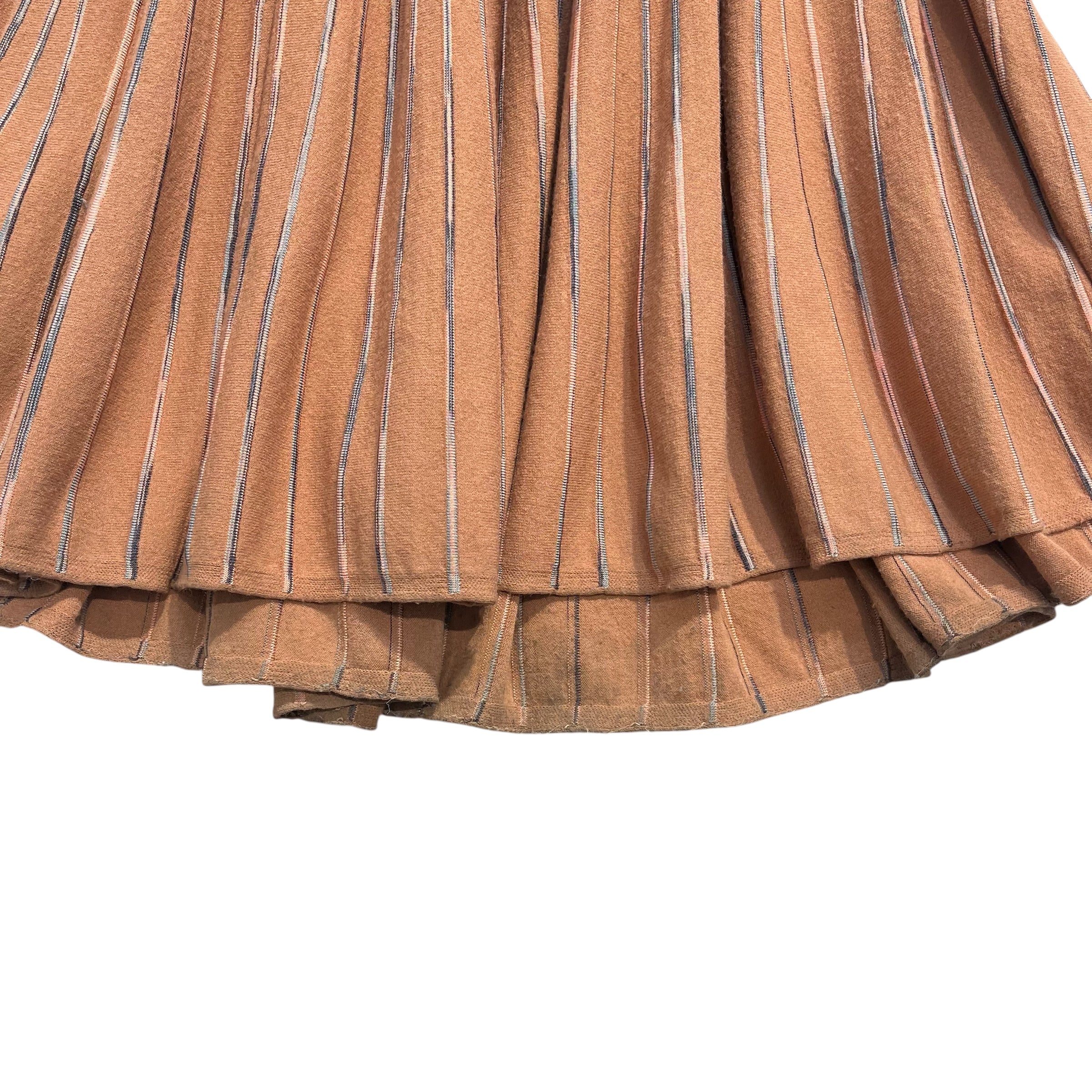 MISSONI/LS Dress/40/Stripe/Polyester/BEG/BLU/PNK STRIPES, 4338 view 5