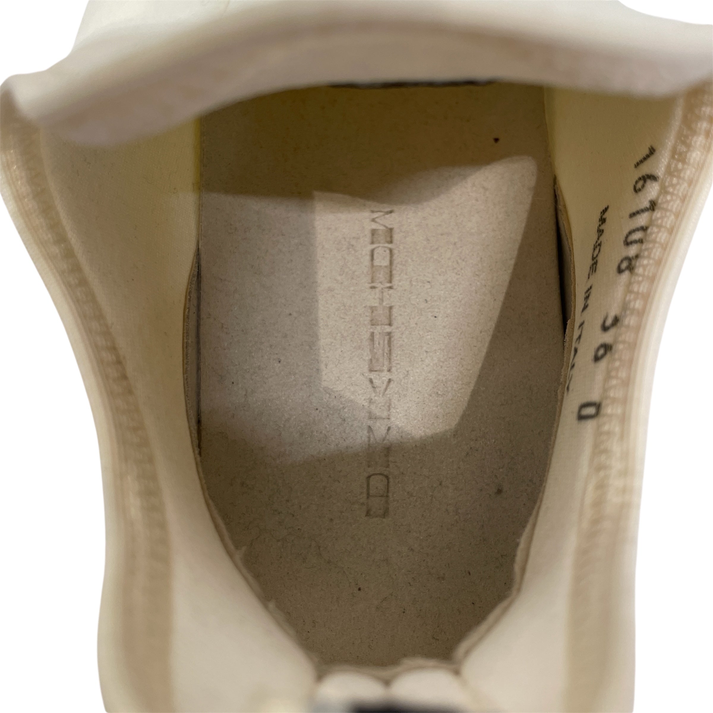 RICK OWENS DRKSHDW/Low-Sneakers/EU 36/Polyester/WHT/BRAND NEW SLIP ON RUNNERS view 3