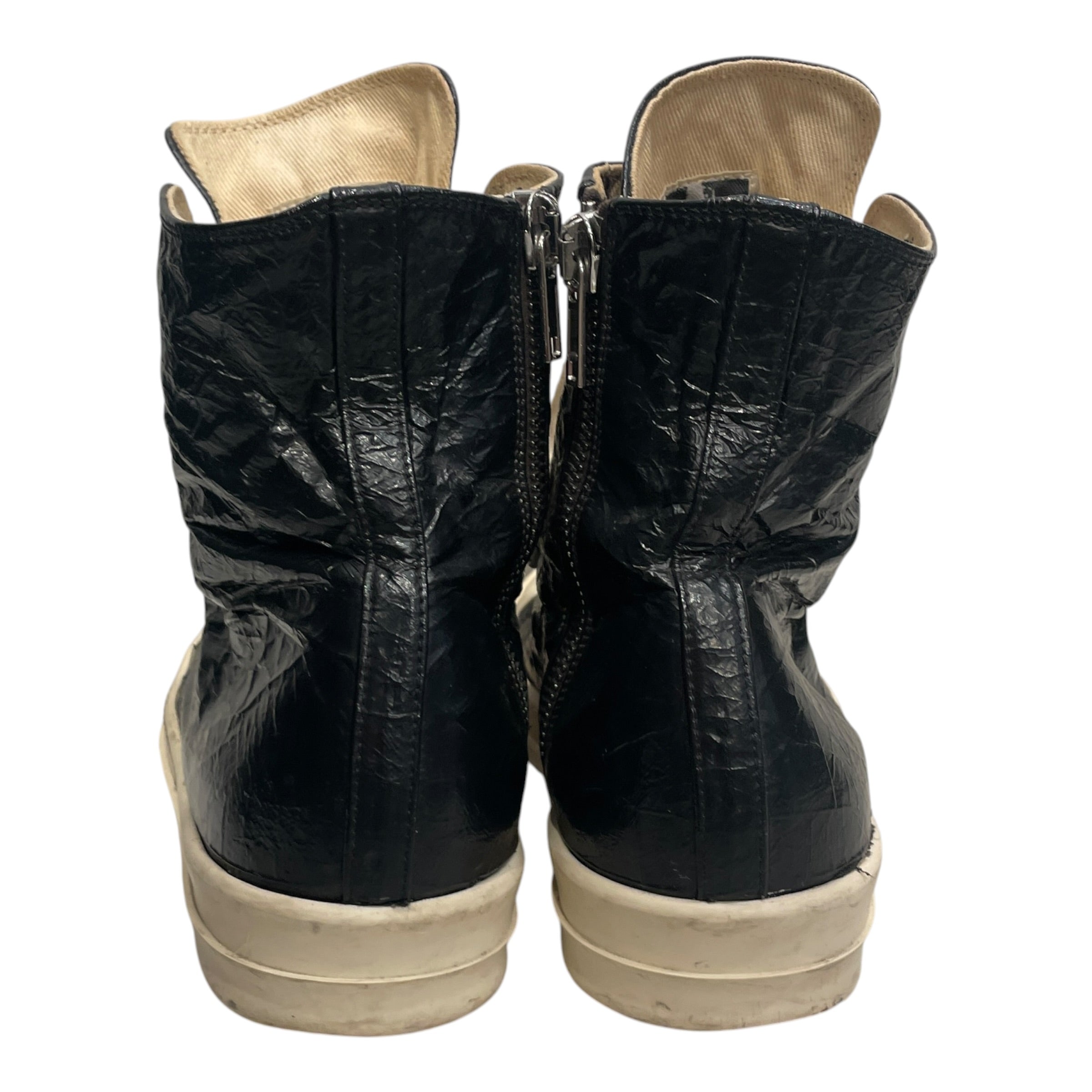 RICK OWENS DRKSHDW/Hi-Sneakers/EU 43.5/Cotton/BLK/ view 2