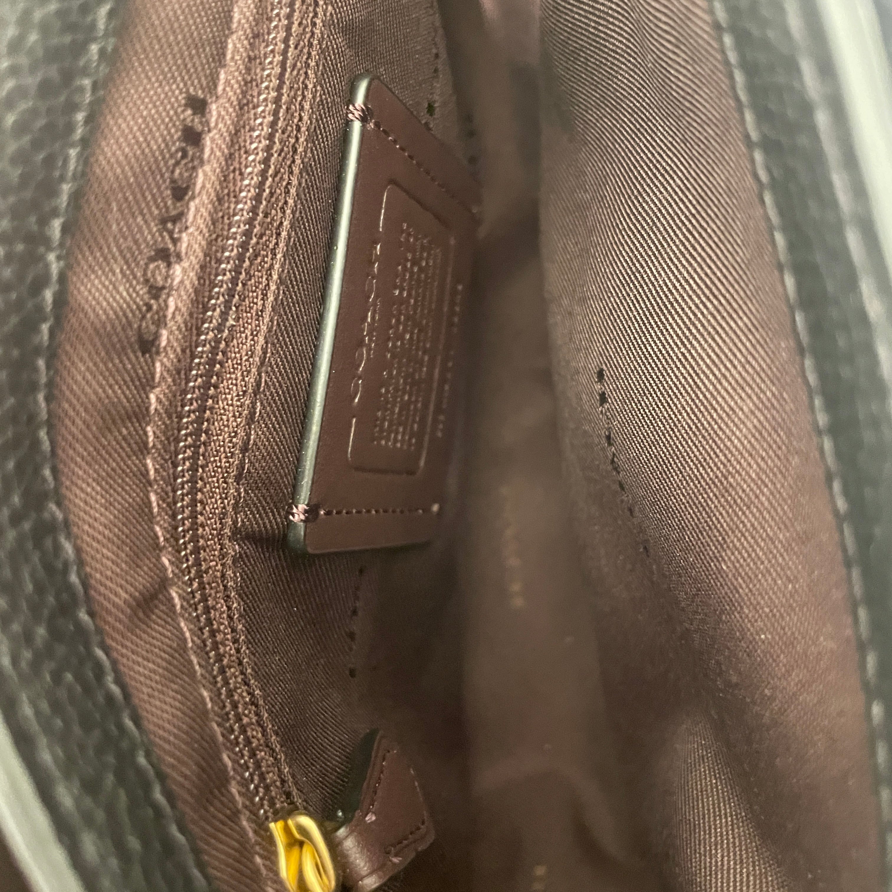 COACH/Cross Body Bag/Leather/BLK/cassie view 4