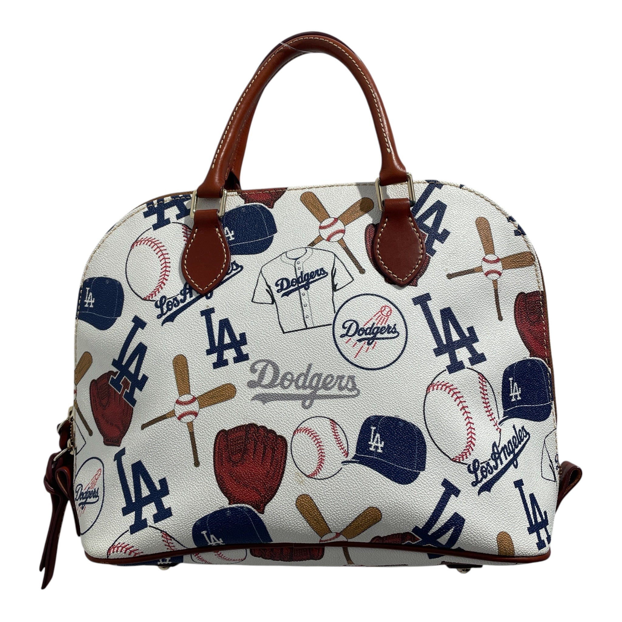 Dooney & Bourke/Hand Bag/All Over Print/Leather/WHT/Zip Zip Purse Bag view 2