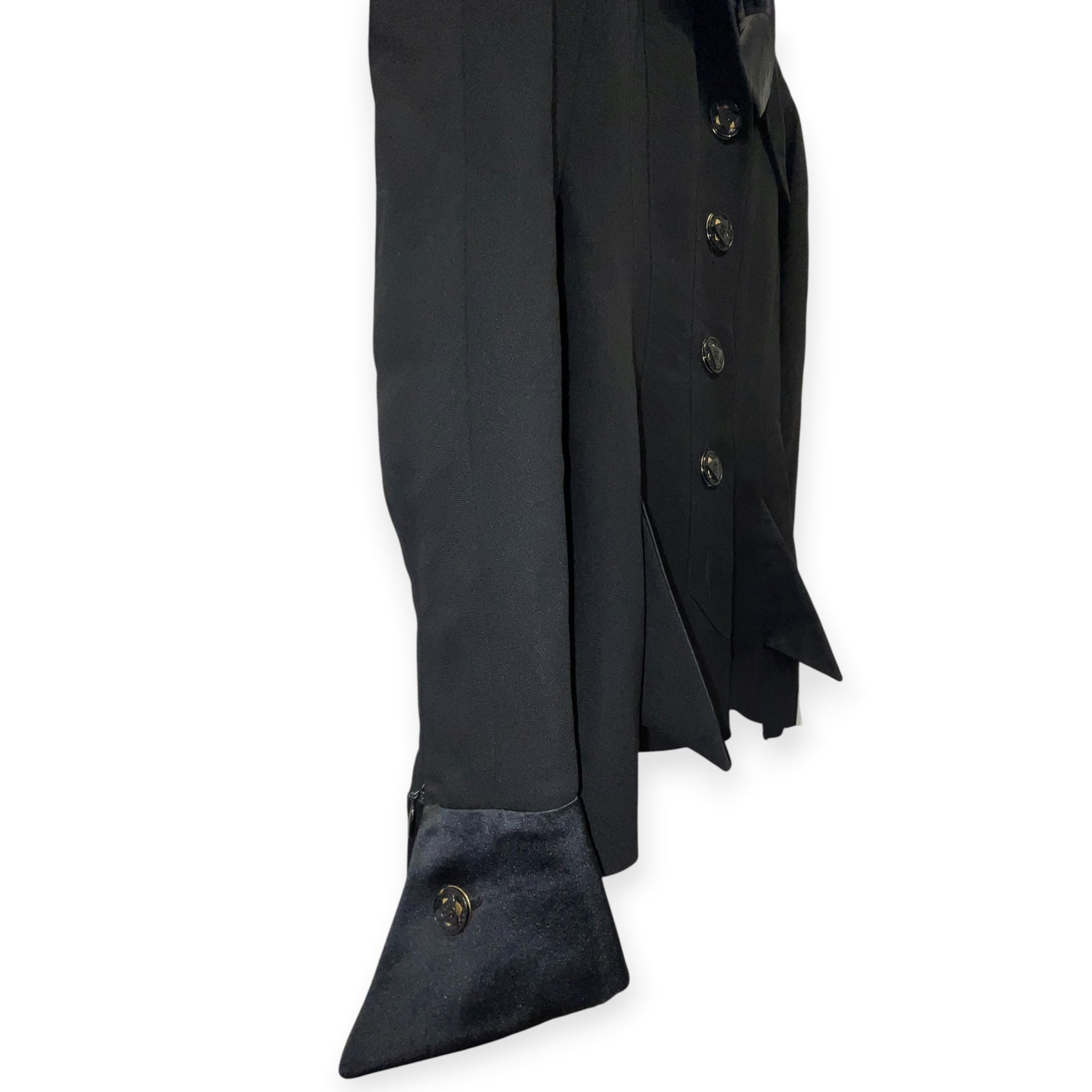 KARL LAGERFELD/Tailored Jkt/36/Wool/BLK/Single Breasted/BERGDORE GOODMAN view 3