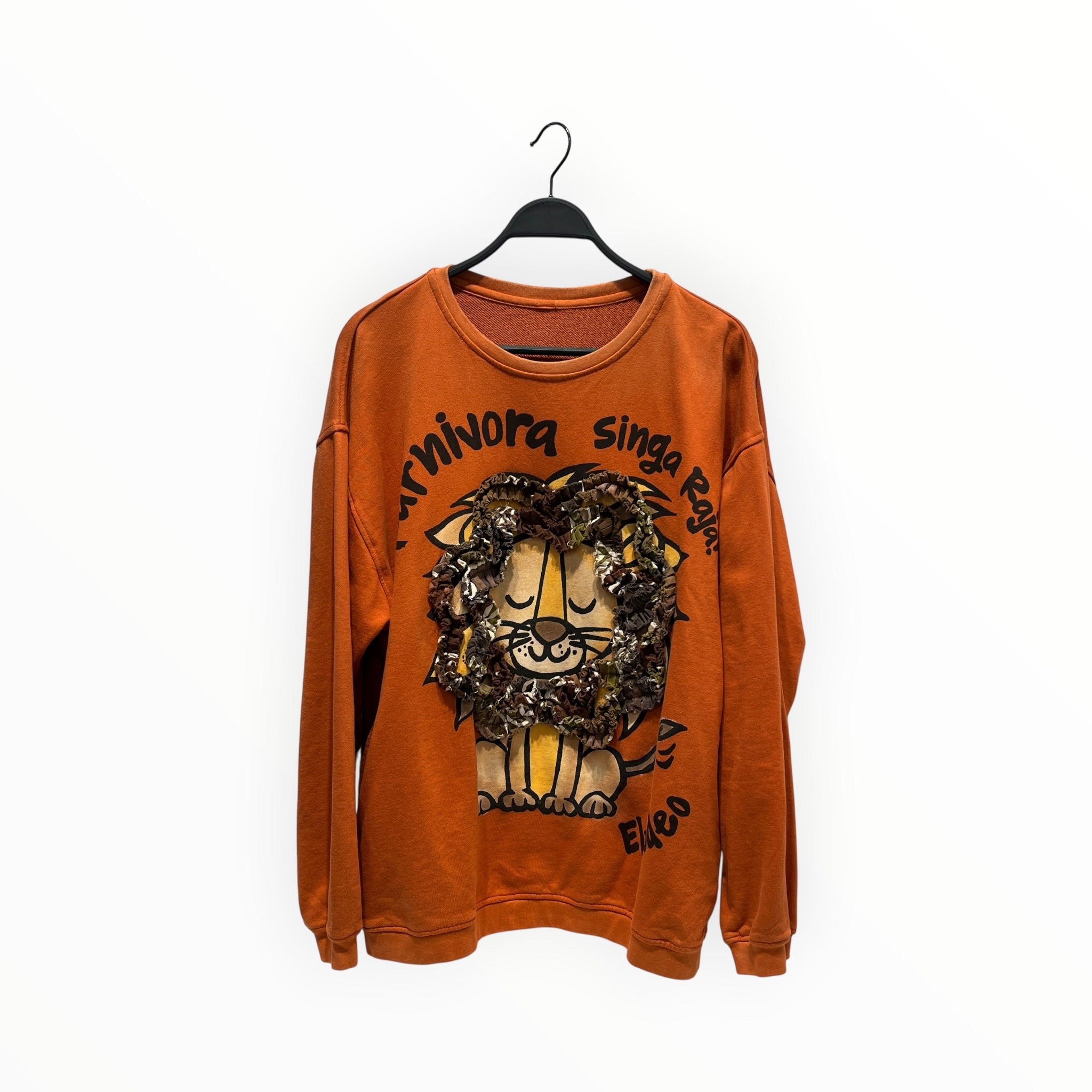 EL RODEO/Sweatshirt/XXL/Graphic/Cotton/ORN/Oversize/King of the Beasts Sweatshirt view 1