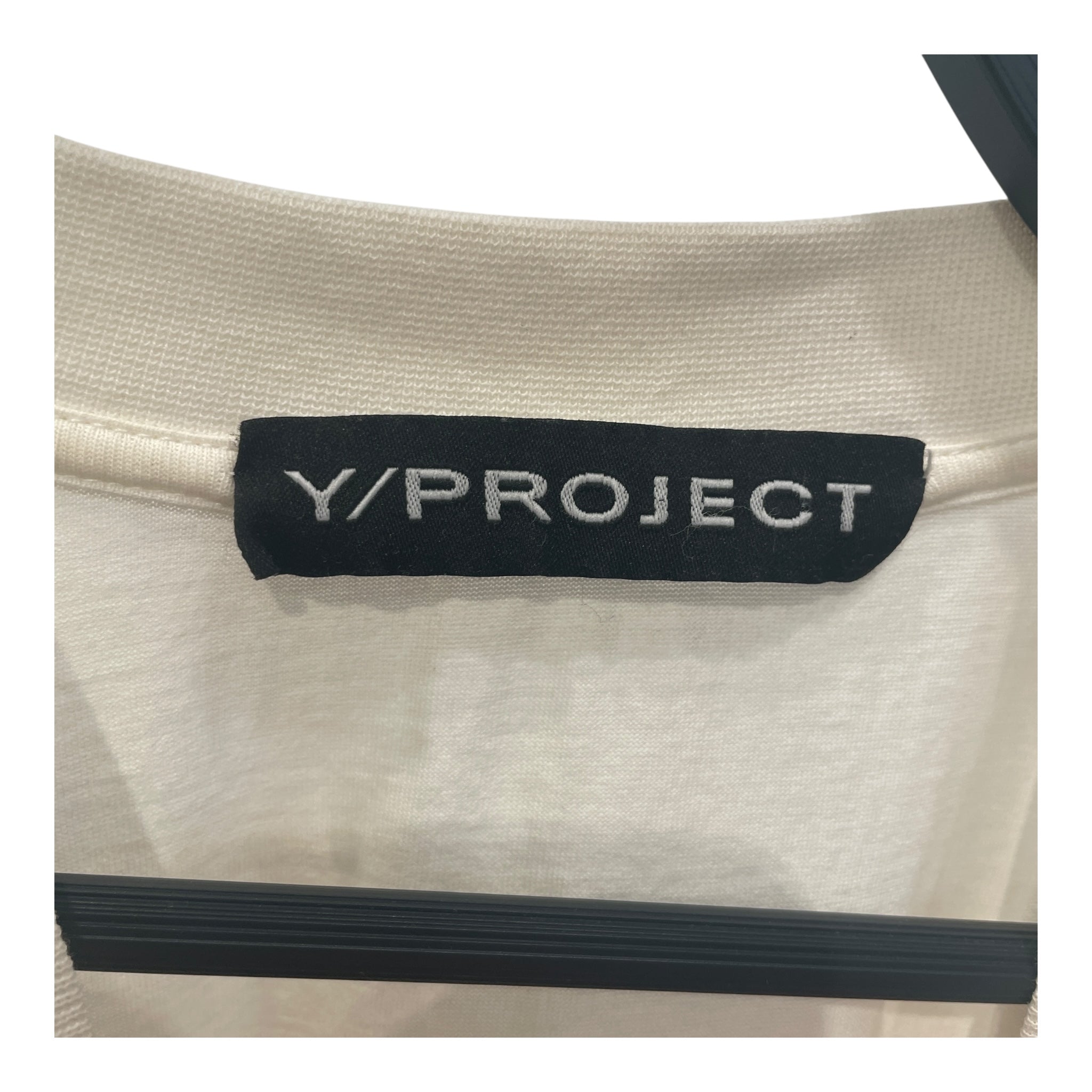 Y/PROJECT/LS T-Shirt/M/Cotton/WHT/4 SLEEVES view 3