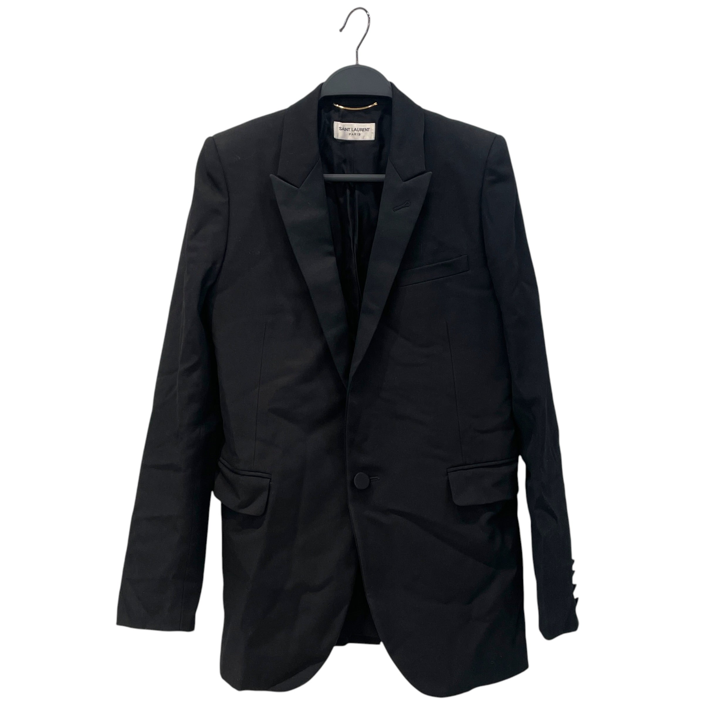 SAINT LAURENT/Suits/36/Cotton/BLK/Single Breasted/JP73 2019 00850 view 1