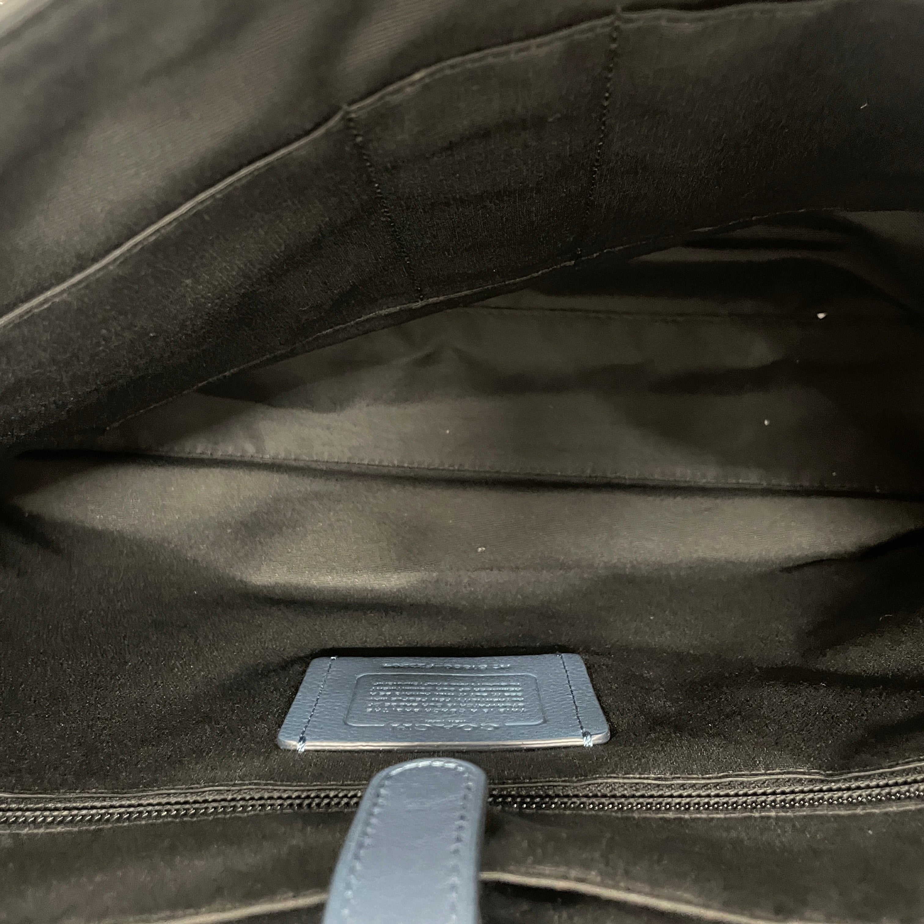 COACH/Bag/Leather/BLU/HUDSON PEBBLE SADDLE BAG view 4