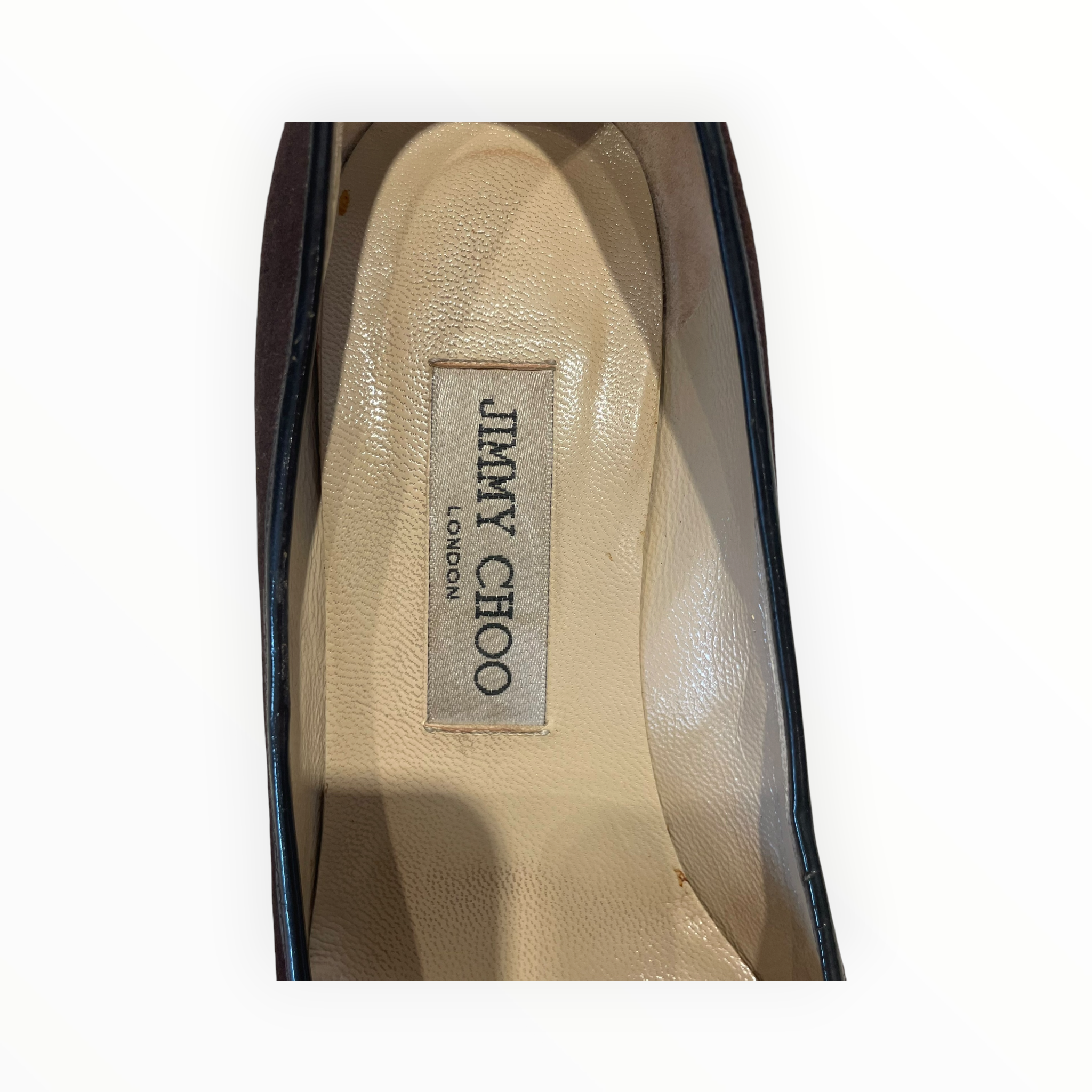 JIMMY CHOO/Heels/EU 36.5/Suede/BRW/POINTED TOE view 4