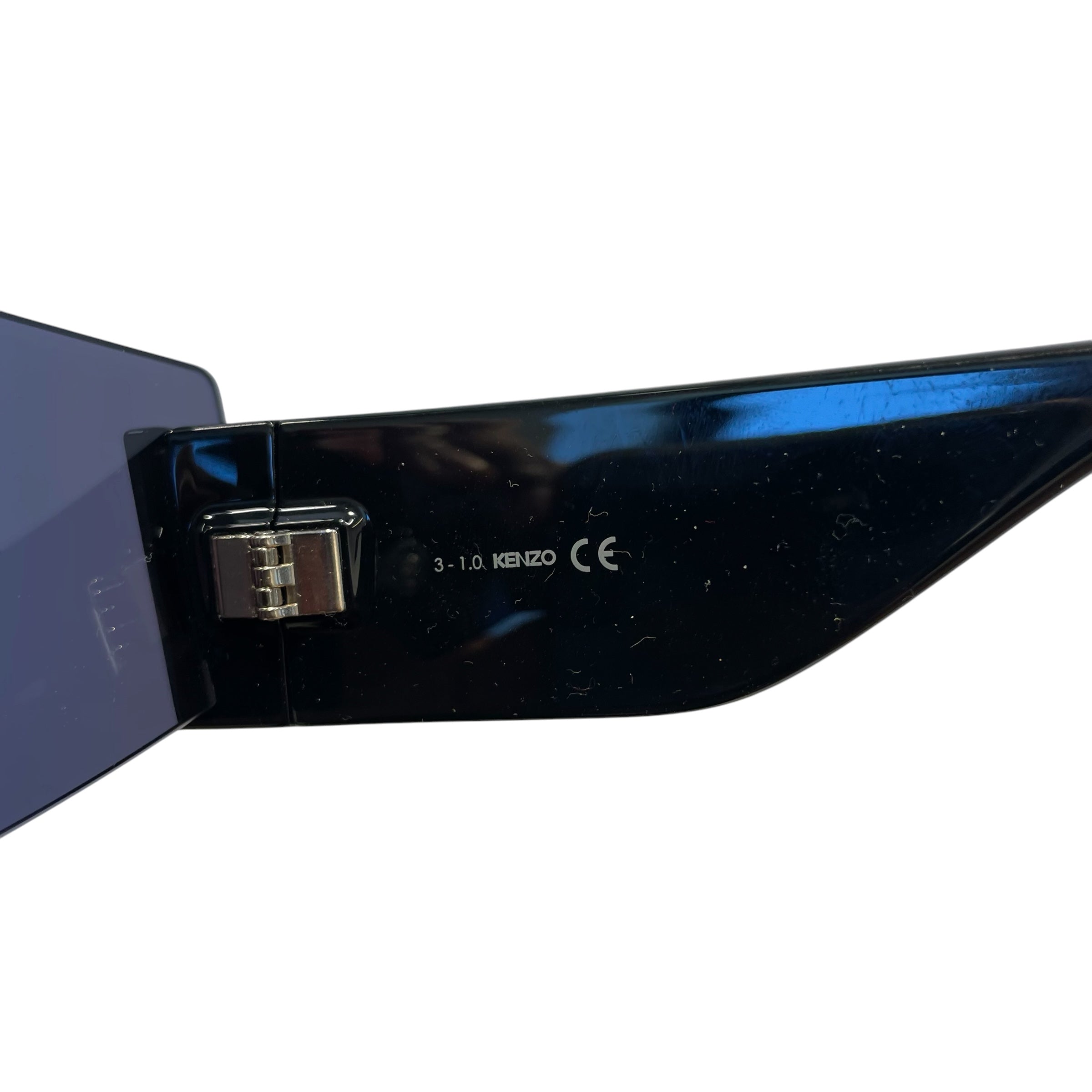 KENZO/Sunglasses/Celluloid/BLK/kenzo on the sides view 4