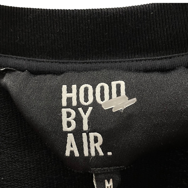 HOOD BY AIR./Sweatshirt/M/Cotton/BLK/