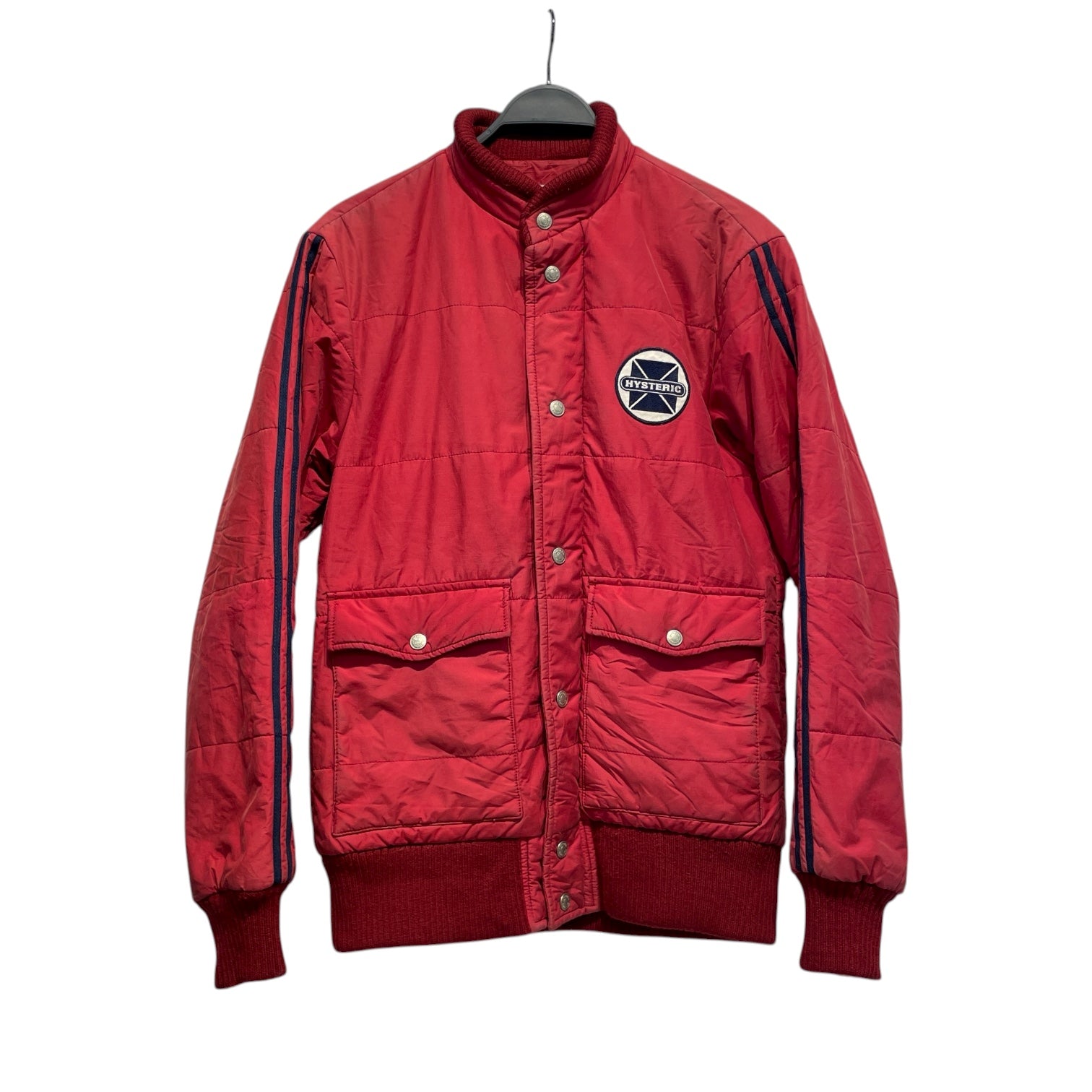 HYSTERIC GLAMOUR/Puffer Jkt/FREE/Cotton/RED/HEAVY DUTY PRIMALOFT view 1