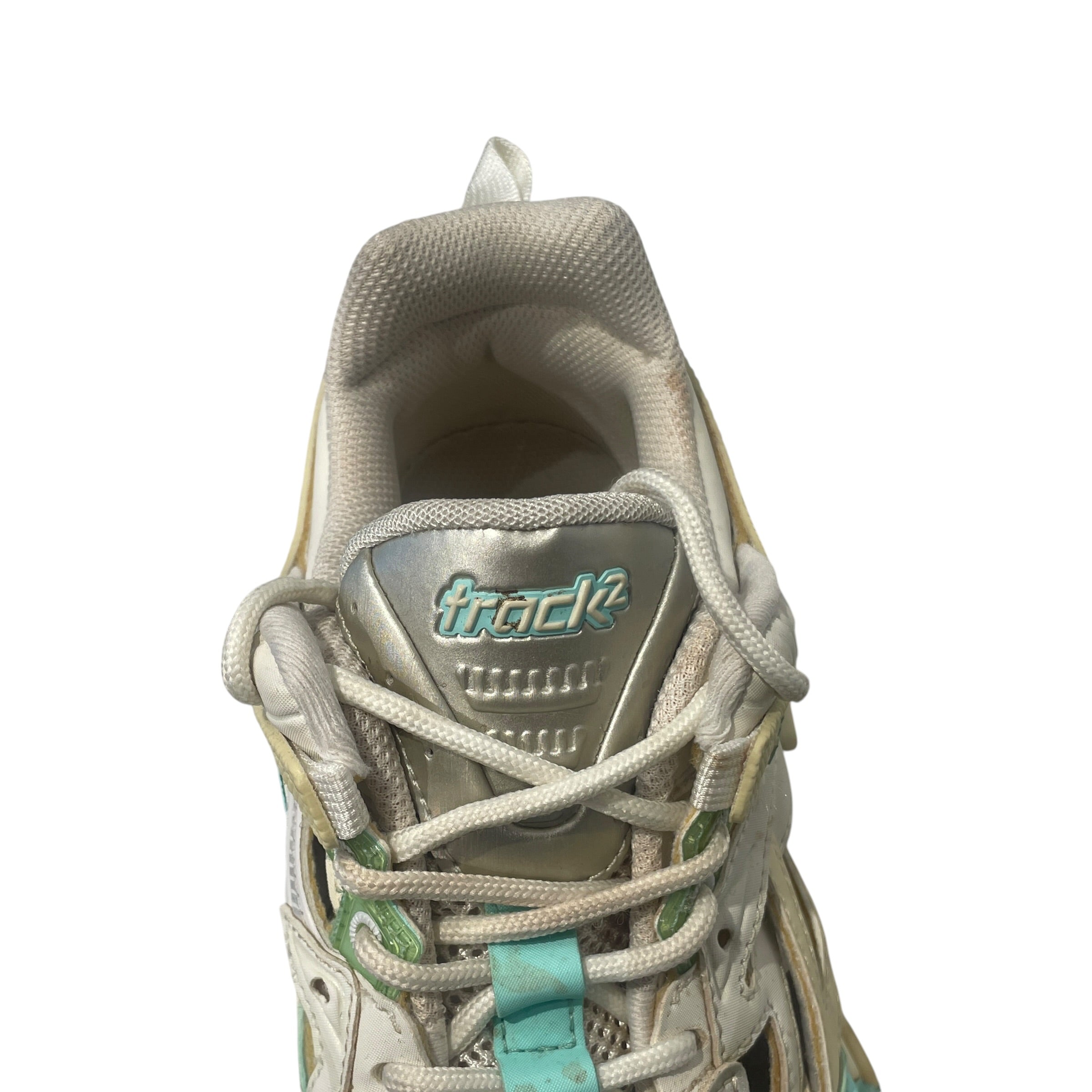 BALENCIAGA/Low-Sneakers/US 7/BLU/TRACK SNEAKER/TEAL WHITE view 7