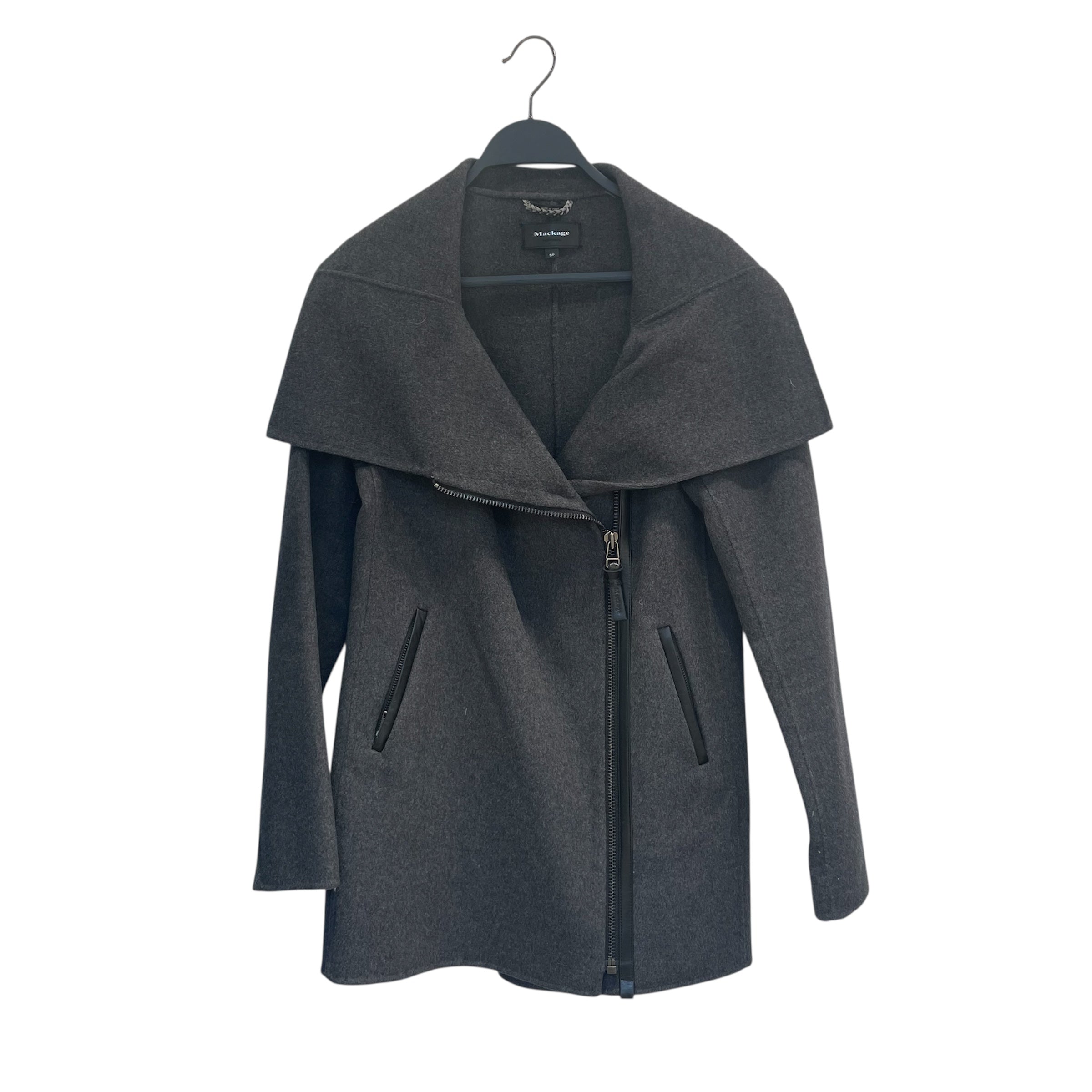 MACKAGE/Peacoat/S/Wool/GRY/MACKAGE GREY WOOL COAT view 1