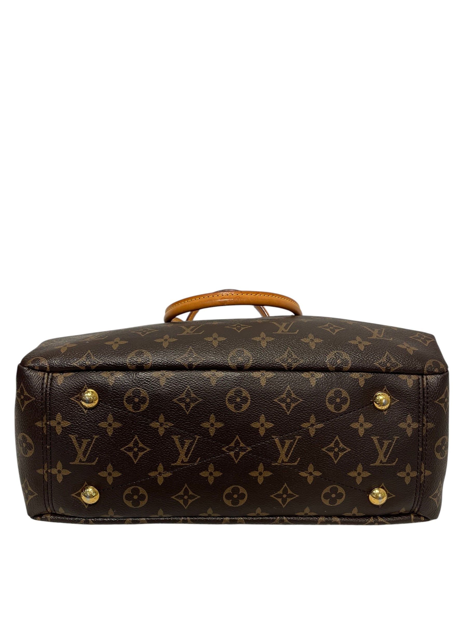 LOUIS VUITTON/Hand Bag/Monogram/Leather/BRW/Pallas view 6