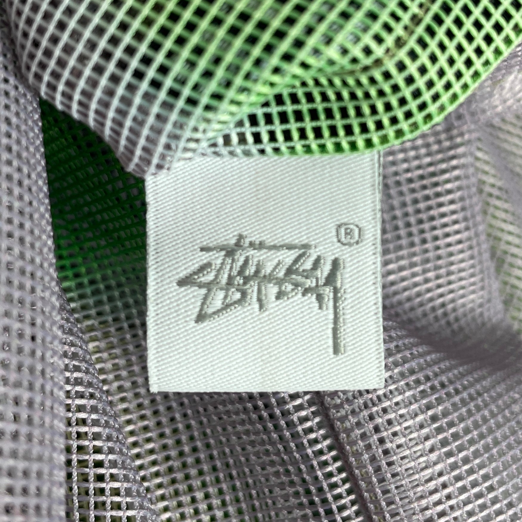 STUSSY/LS T-Shirt/S/Polyester/PPL/All Over Print/GREEN ORBS MESH LS view 4