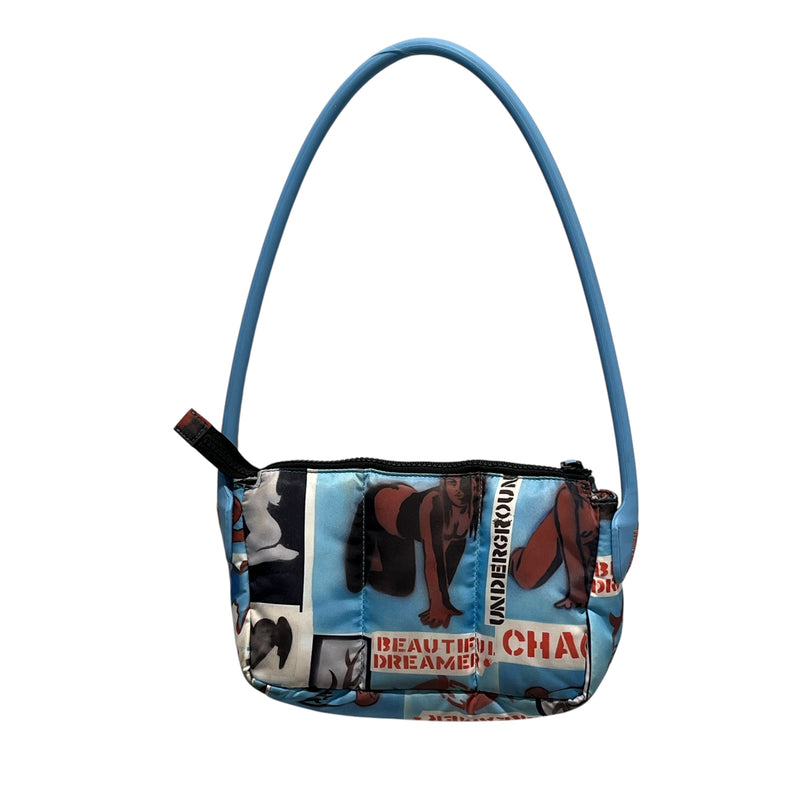 Heaven By Marc Jacobs/Hand Bag/All Over Print/Nylon/BLU/