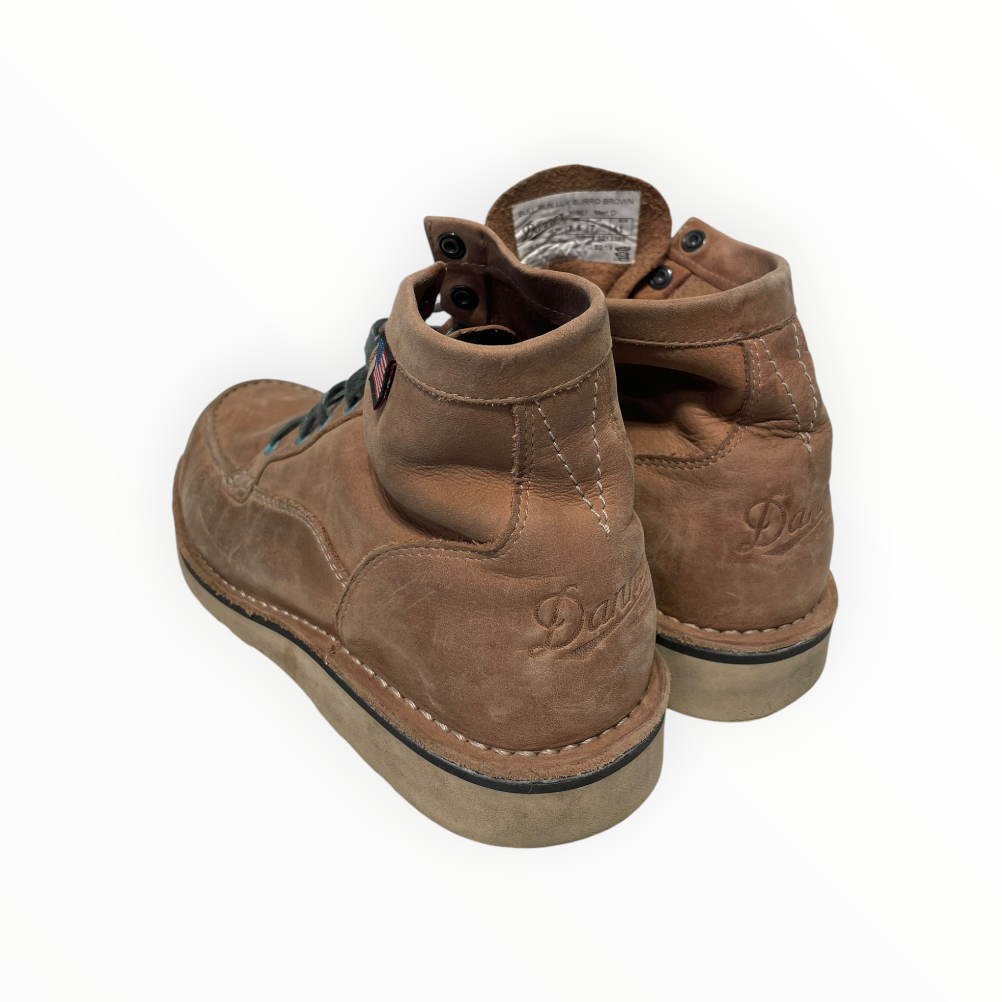 Danner/Lace Up Boots/US 7.5/Leather/BRW/ view 2