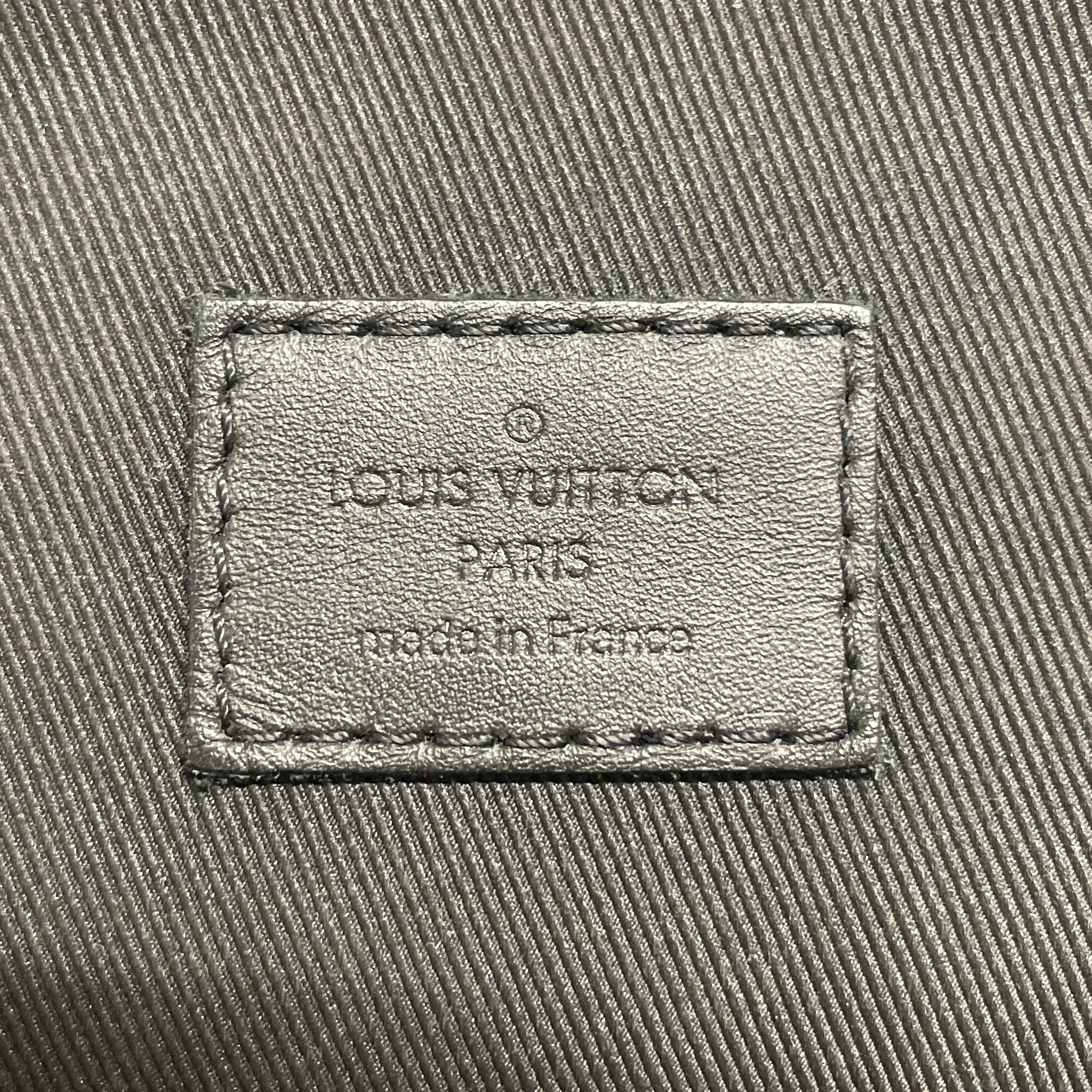 LOUIS VUITTON/Bag/Leather/BLK/CHECKERED BACKPACK view 4