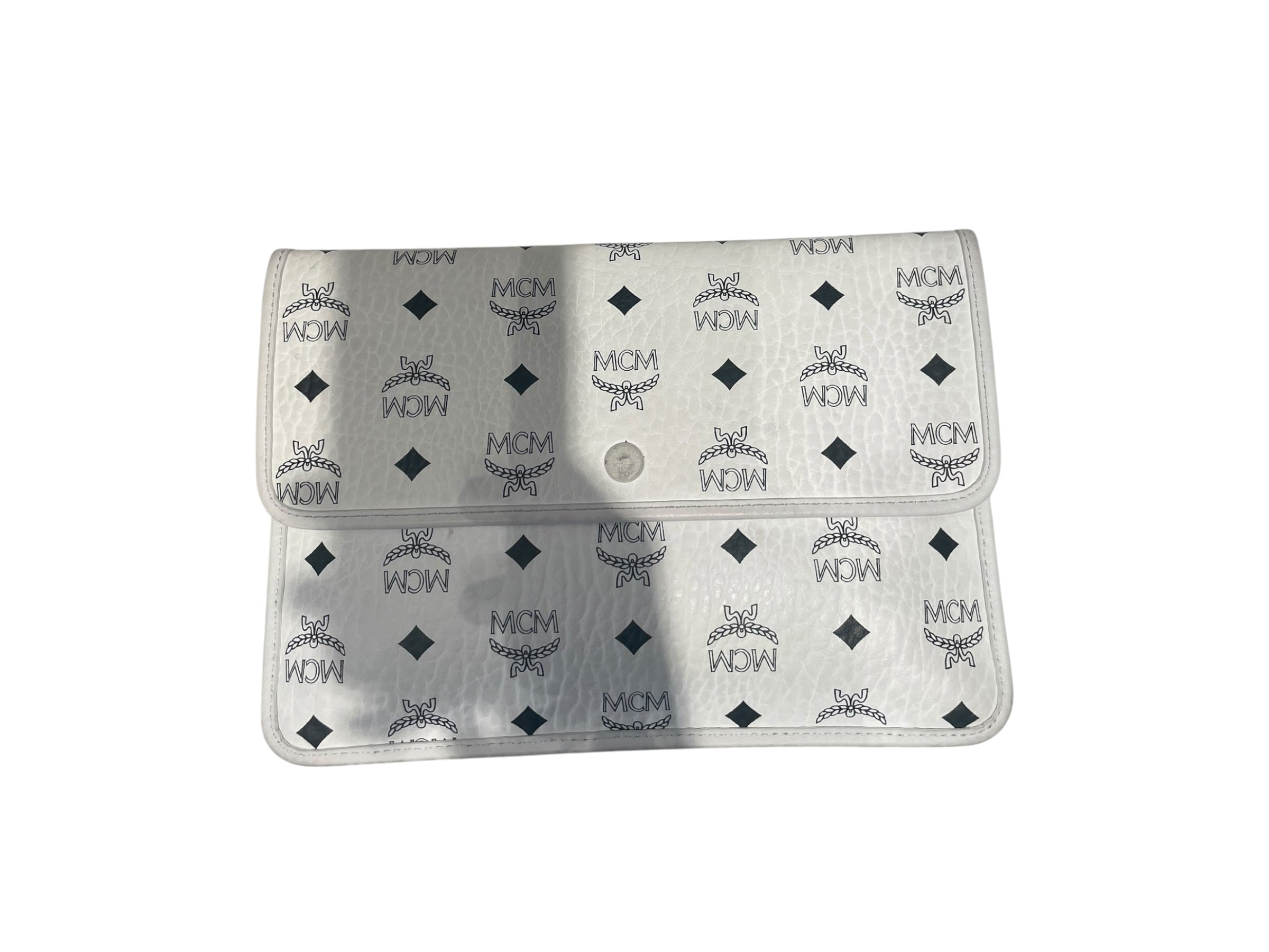 MCM/Wallet/Monogram/WHT/L's/Canvas Visetos patch view 3