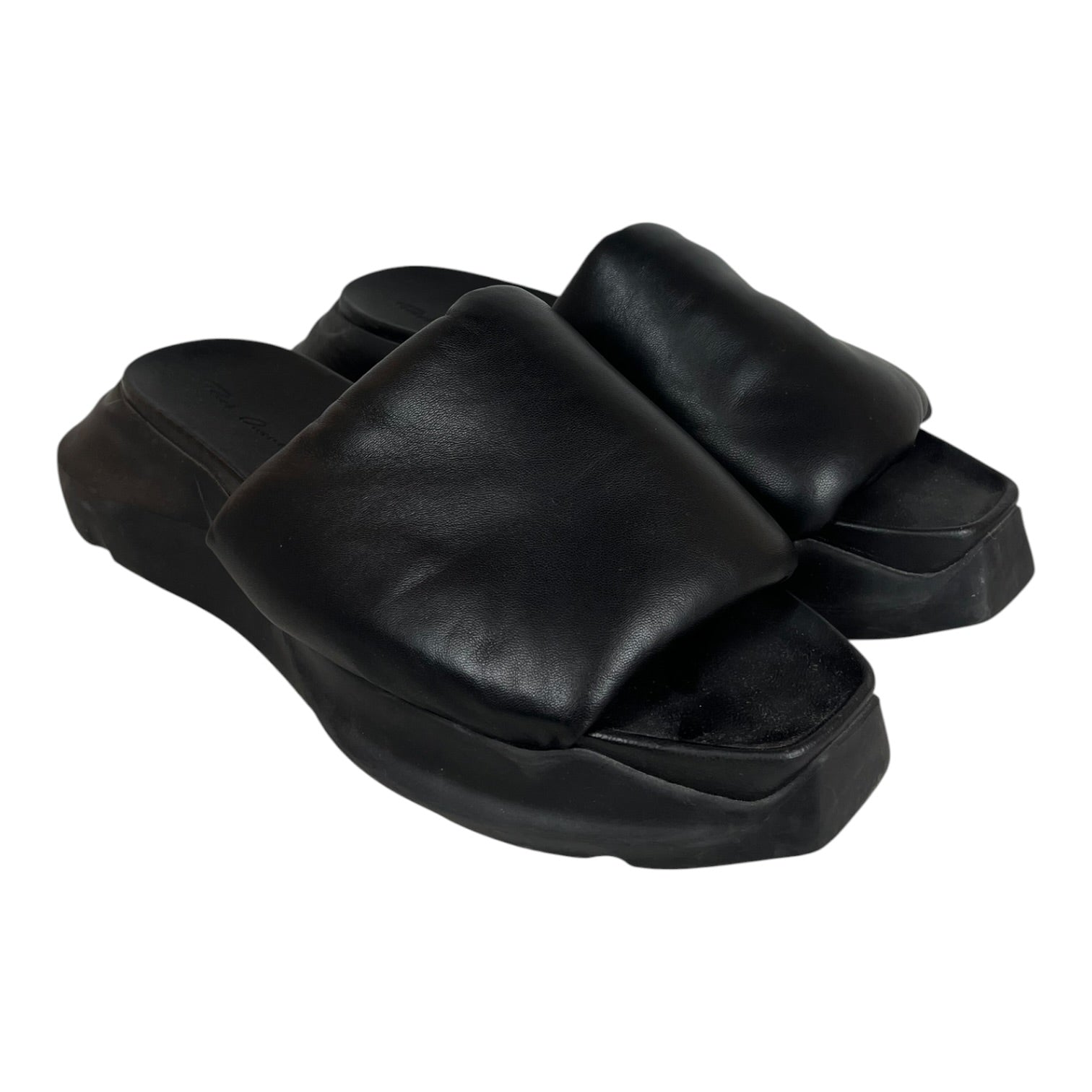 Rick Owens/Sandals/EU 43/BLK/Geth Puffer view 1