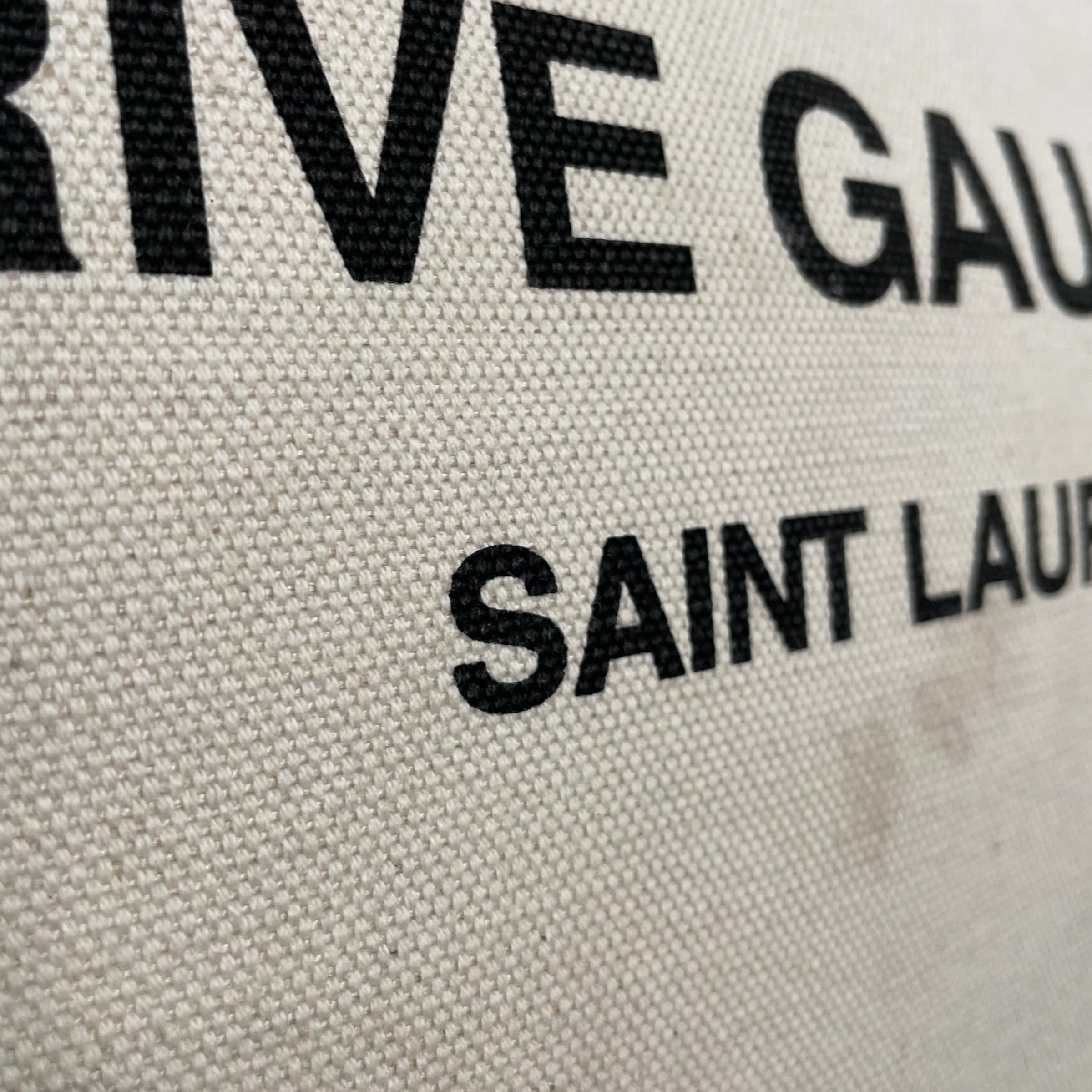 YVES SAINT LAURENT/Tote Bag/CRM/Rive Gauche Tote view 6