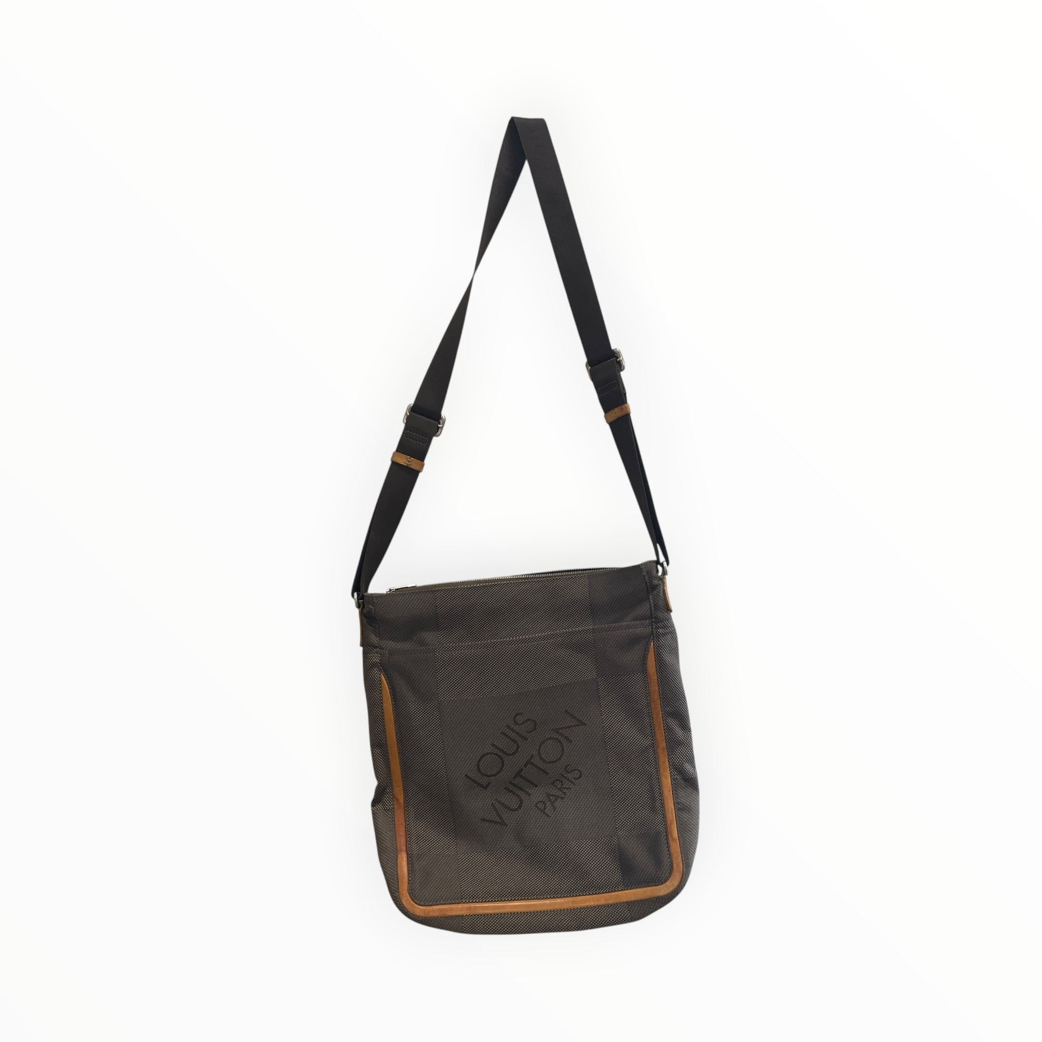 LOUIS VUITTON/Tote Bag/Cotton/BRW/HW6B26R/MESSENGER BAG view 1
