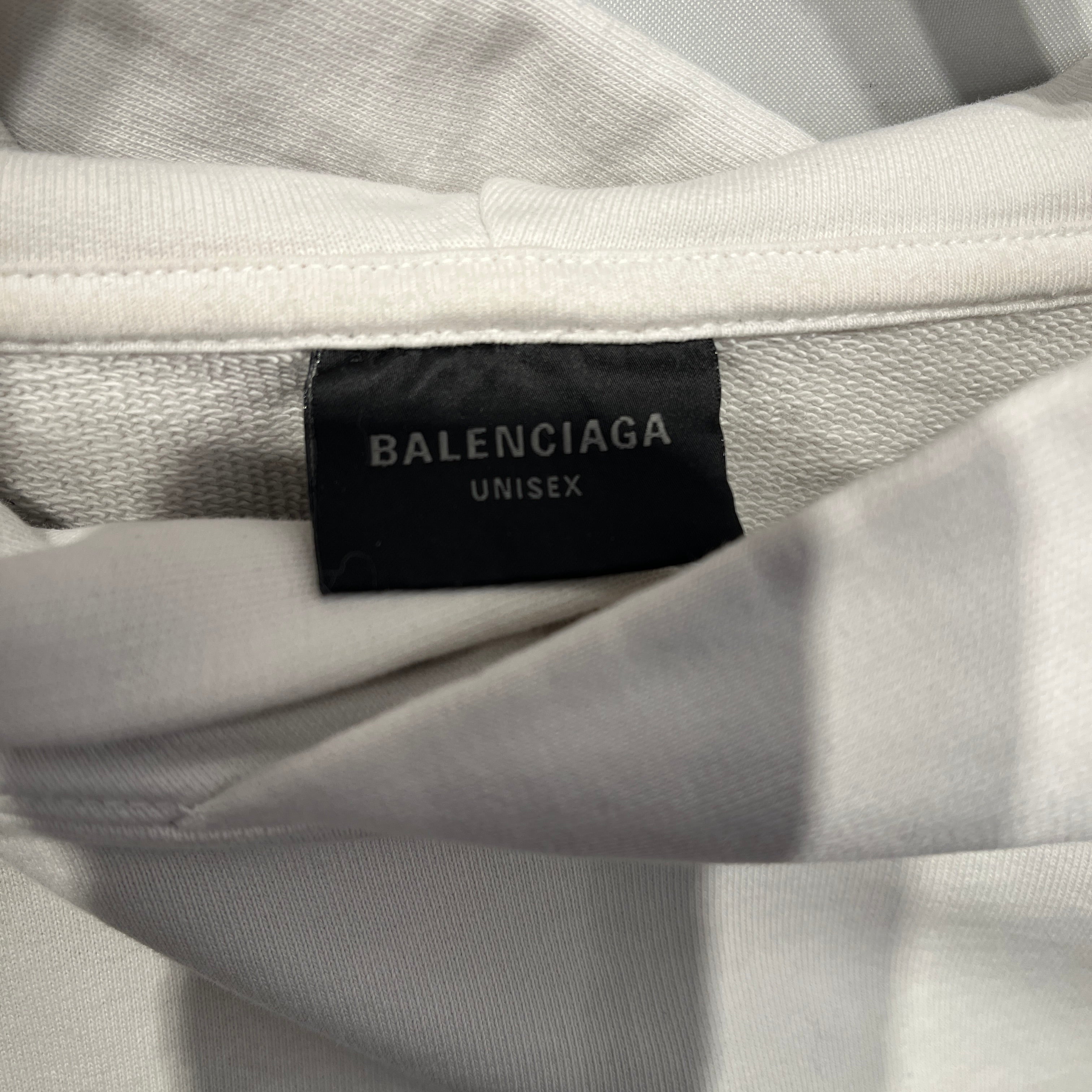 BALENCIAGA/Sweater/Cotton/WHT/BB CORP view 3