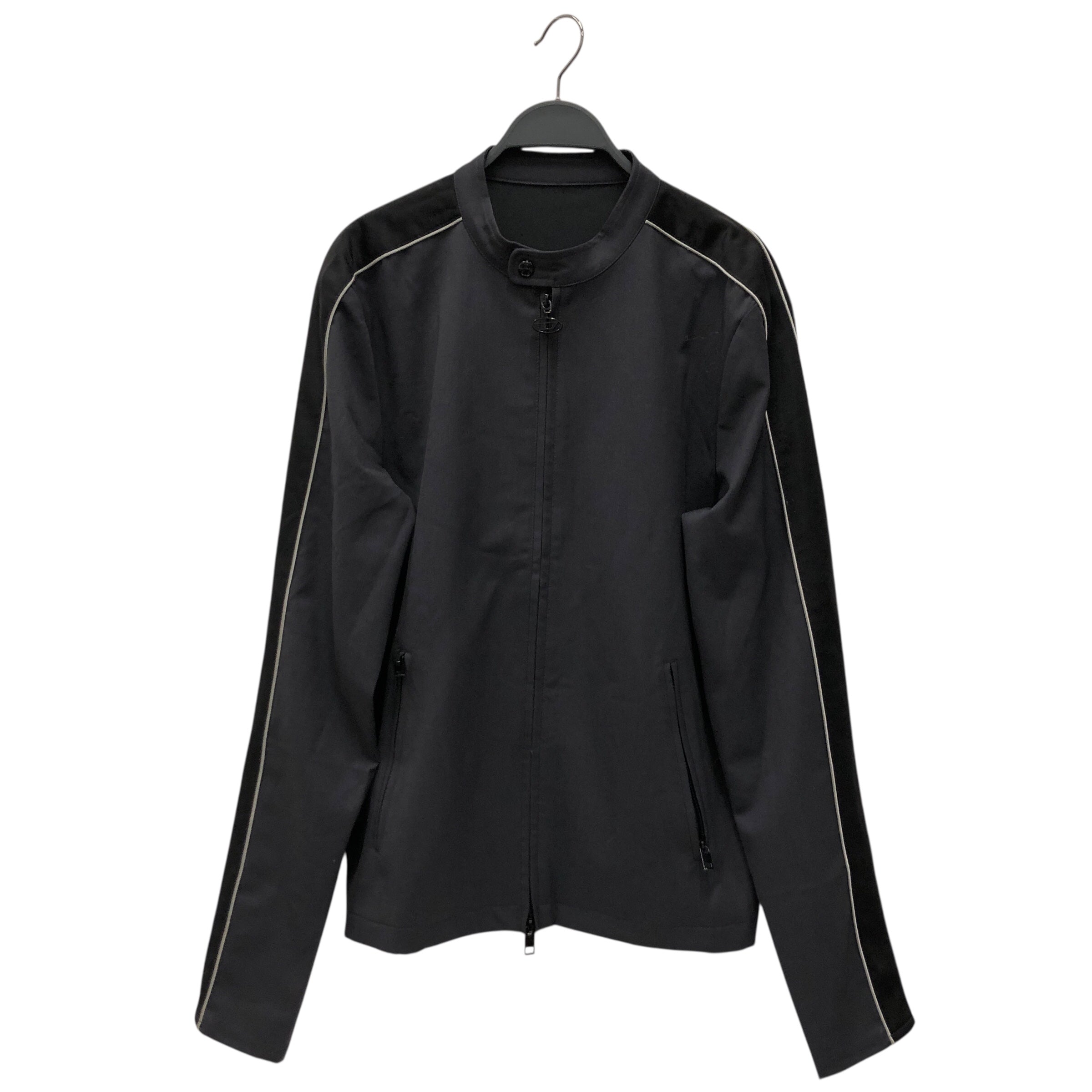 DIESEL/Jacket/S/Polyester/GRY/J-DELVIN Biker Jacket view 1