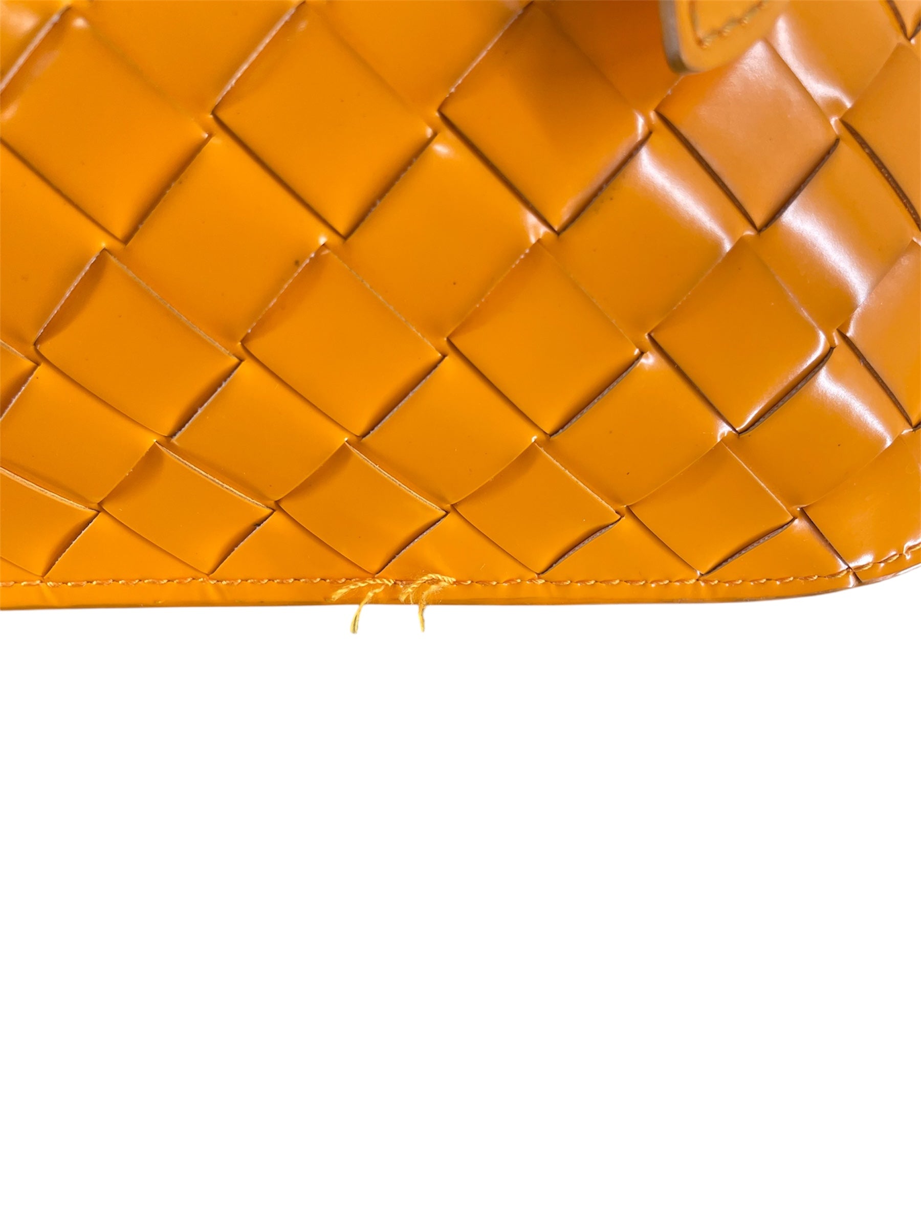 BOTTEGA VENETA/Hand Bag/Leather/ORN/PATENT SMALL FLAP view 5