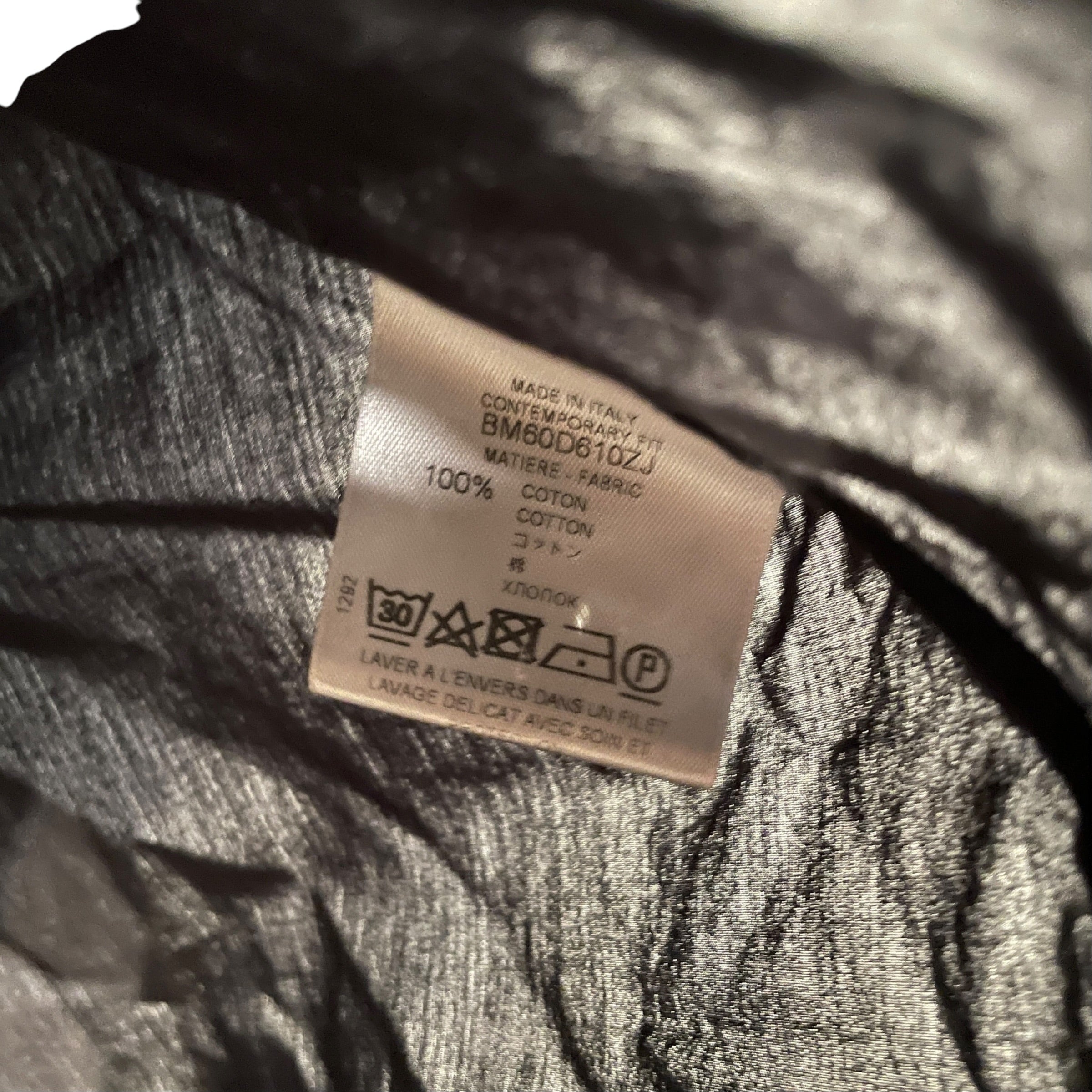 GIVENCHY/Polo Shirt/38/Cotton/BLK/EMBROIDERED BRANDING view 3